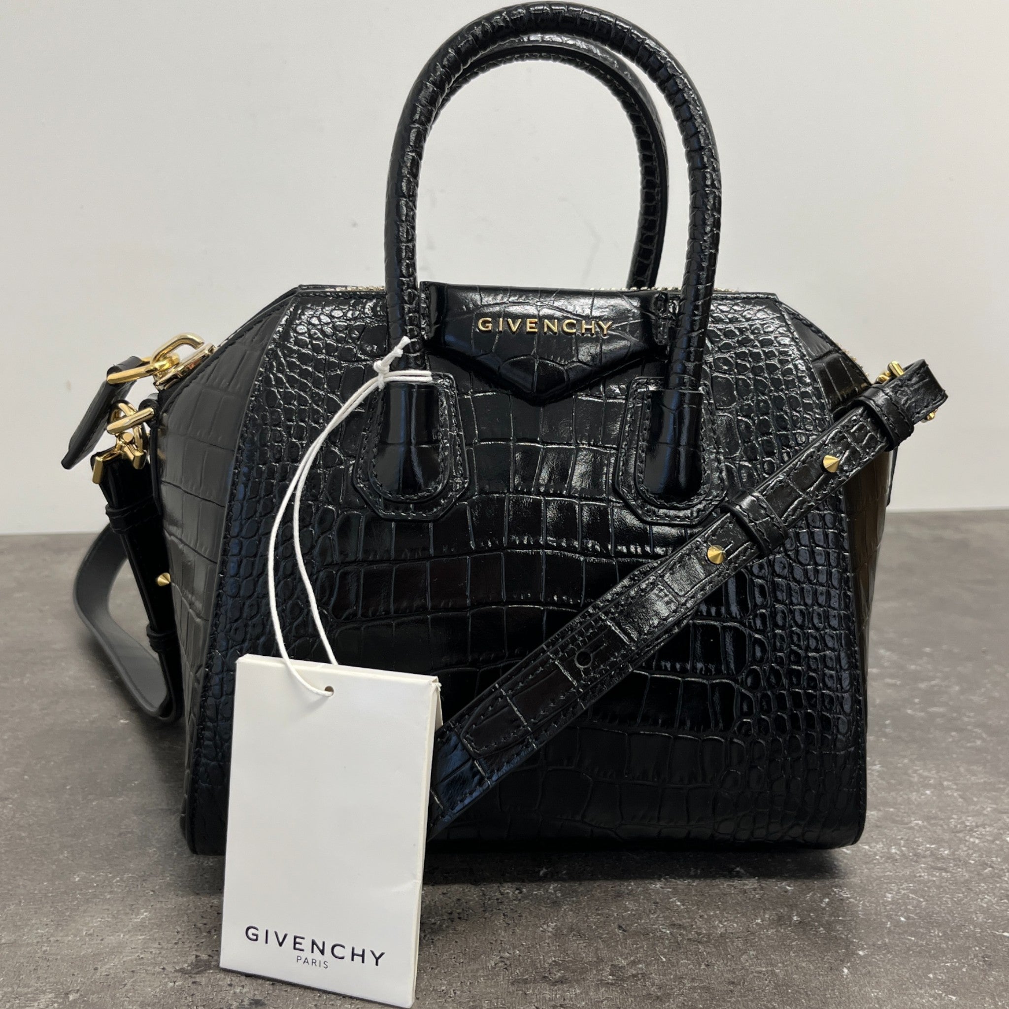 Women's Mini Antigona Bag Black