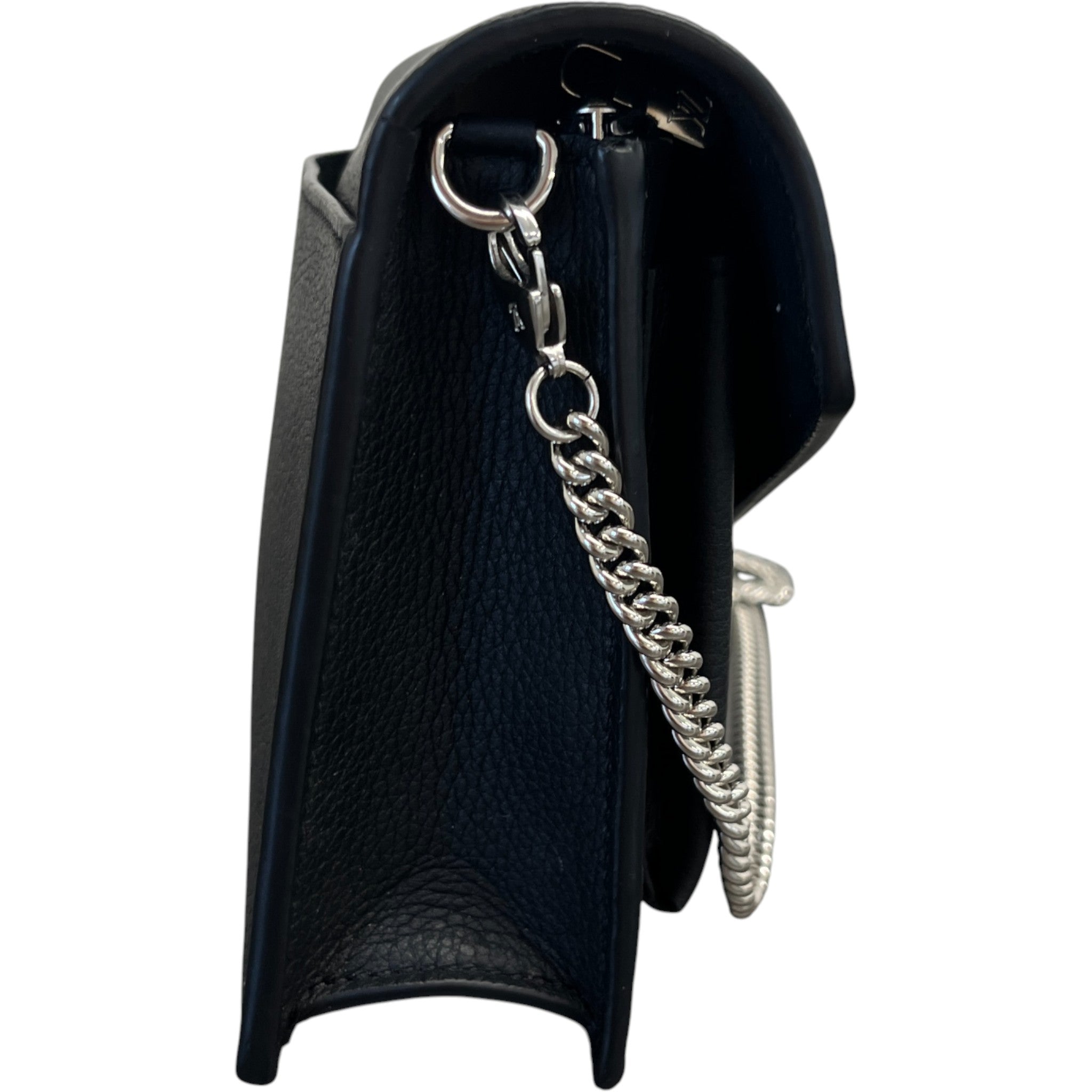 Women's Mylockme Chain Pochette Handbag Black