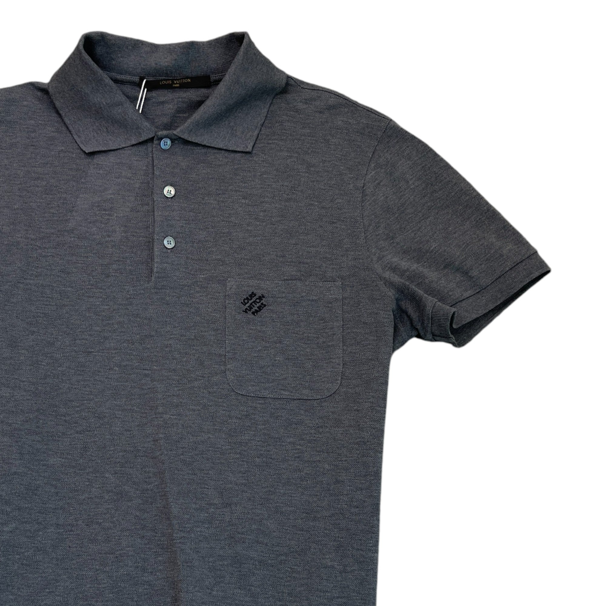 Men's Pocket Logo T-Shirt Grey Size S