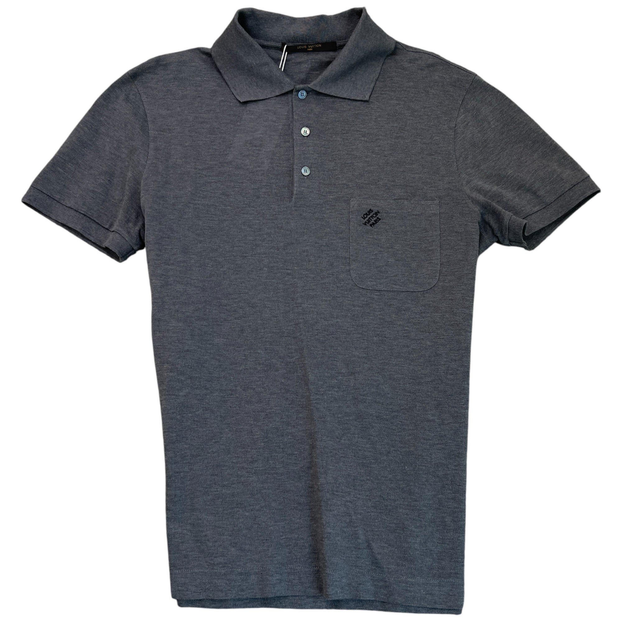 Men's Pocket Logo T-Shirt Grey Size S