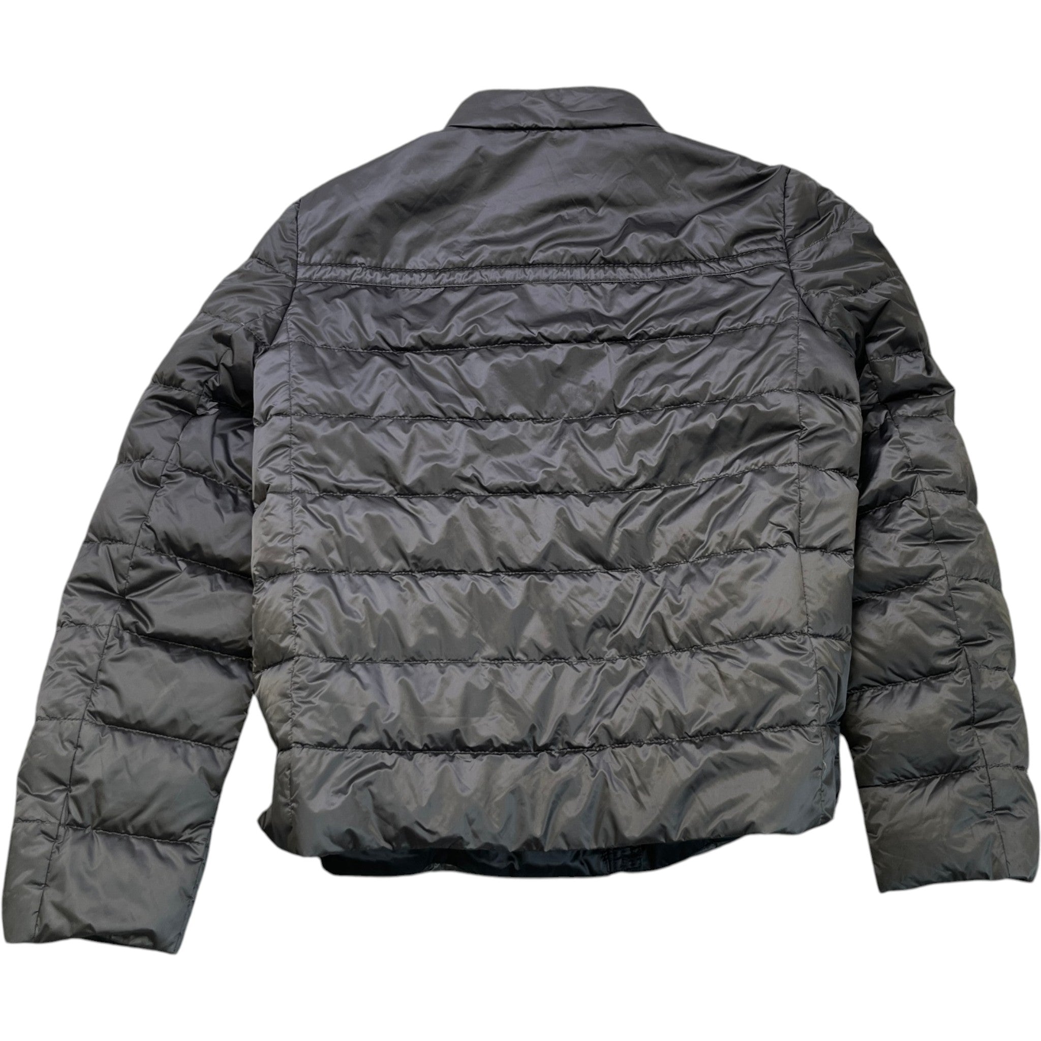 Men's Plaque Logo Down Jacket Black Size IT 48 / M