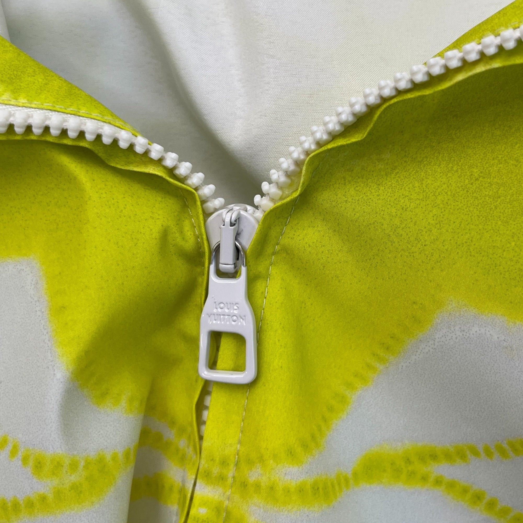 Men's Monogram Shibori Windbreaker Yellow Size IT 56 / XXXL