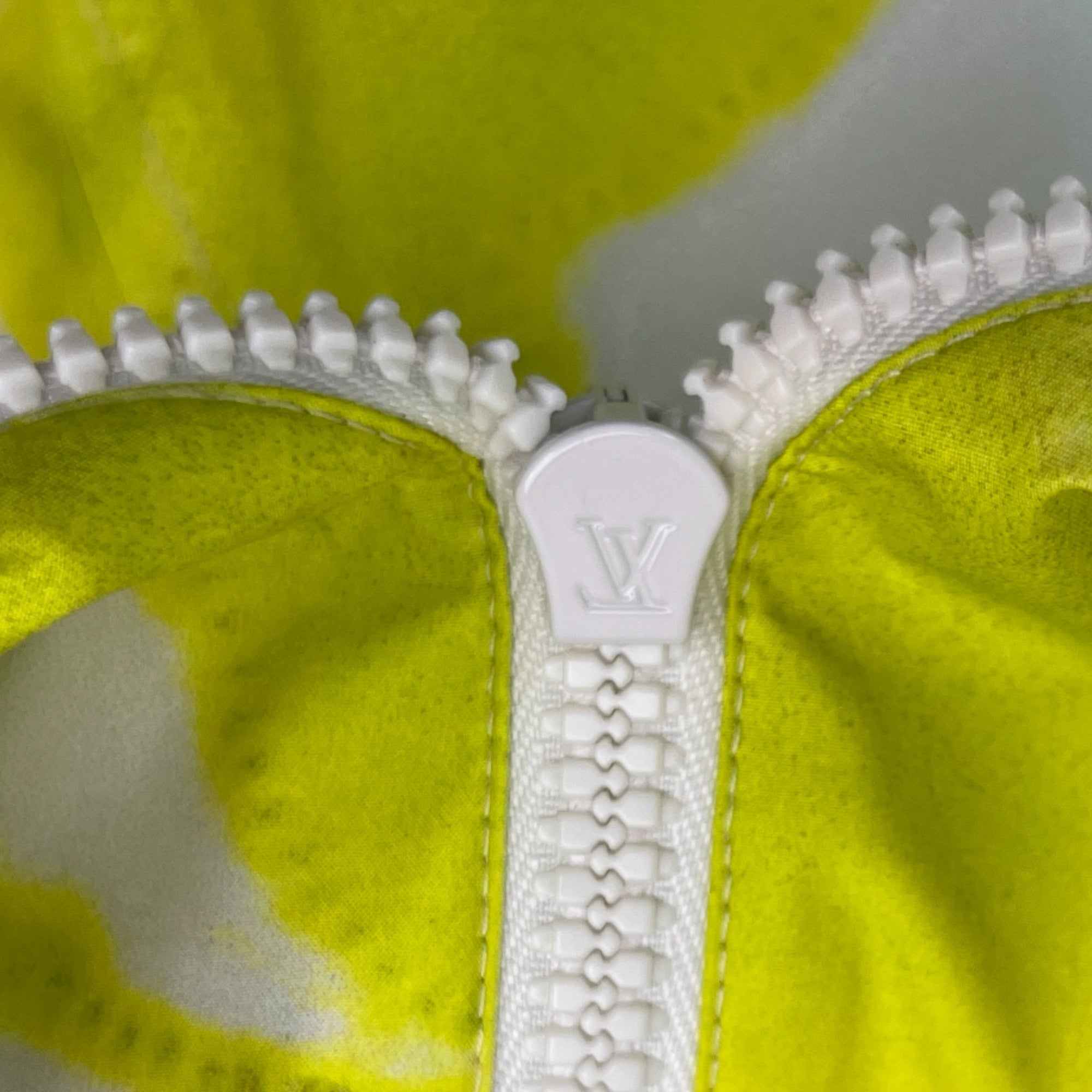 Men's Monogram Shibori Windbreaker Yellow Size IT 56 / XXXL