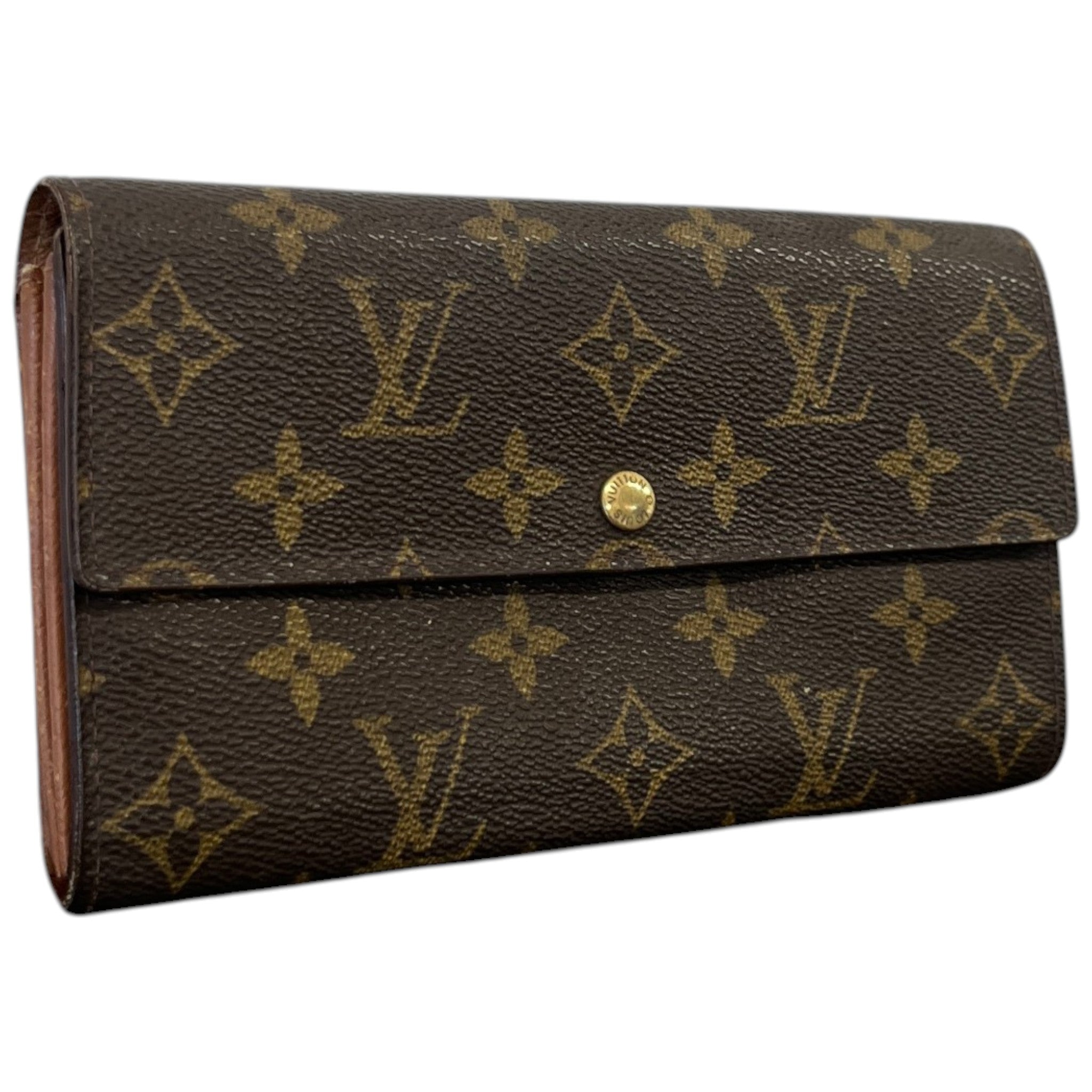 Women's Monogram Sarah Wallet Brown