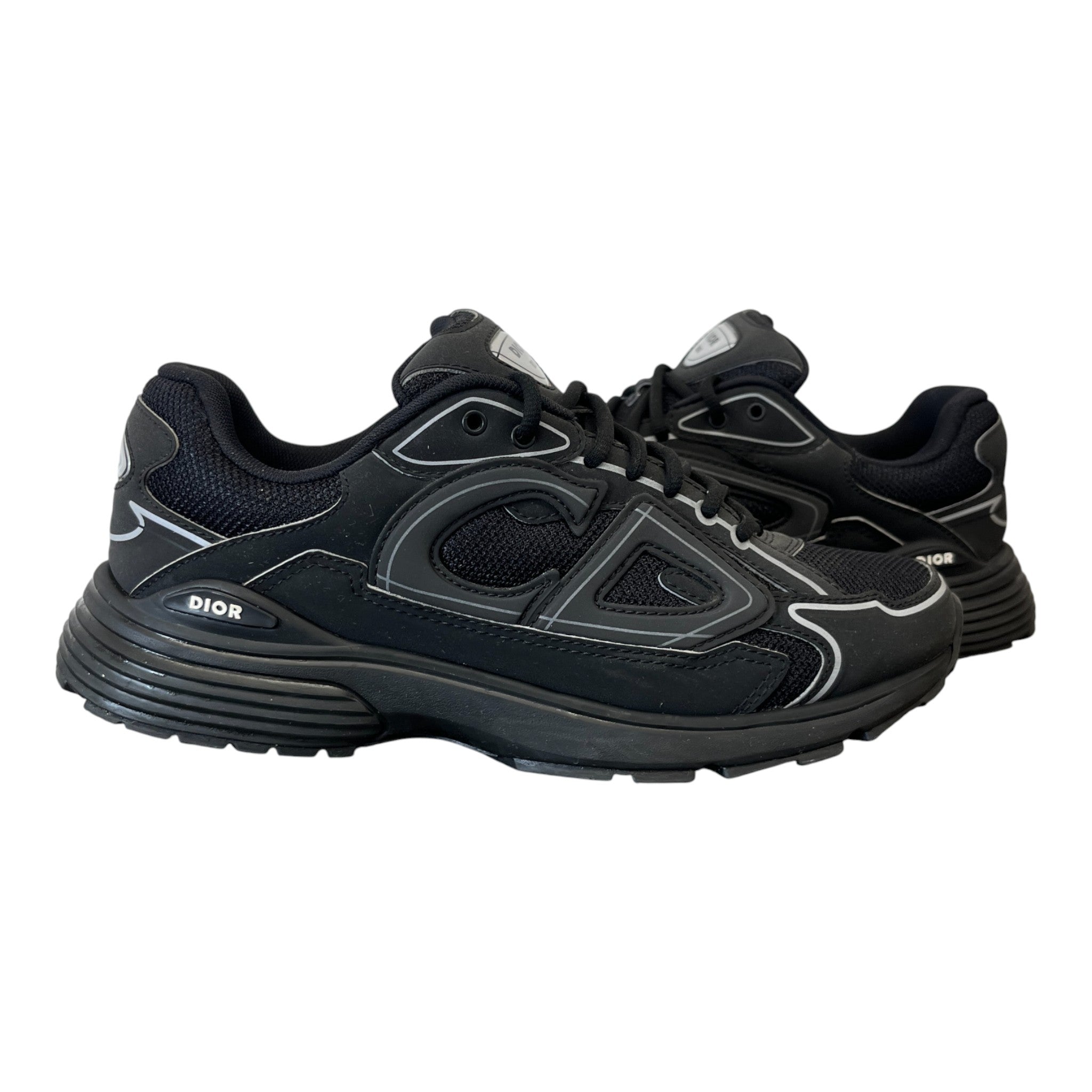 Men's B30 Low Trainers Black Size EU 42 / UK 8