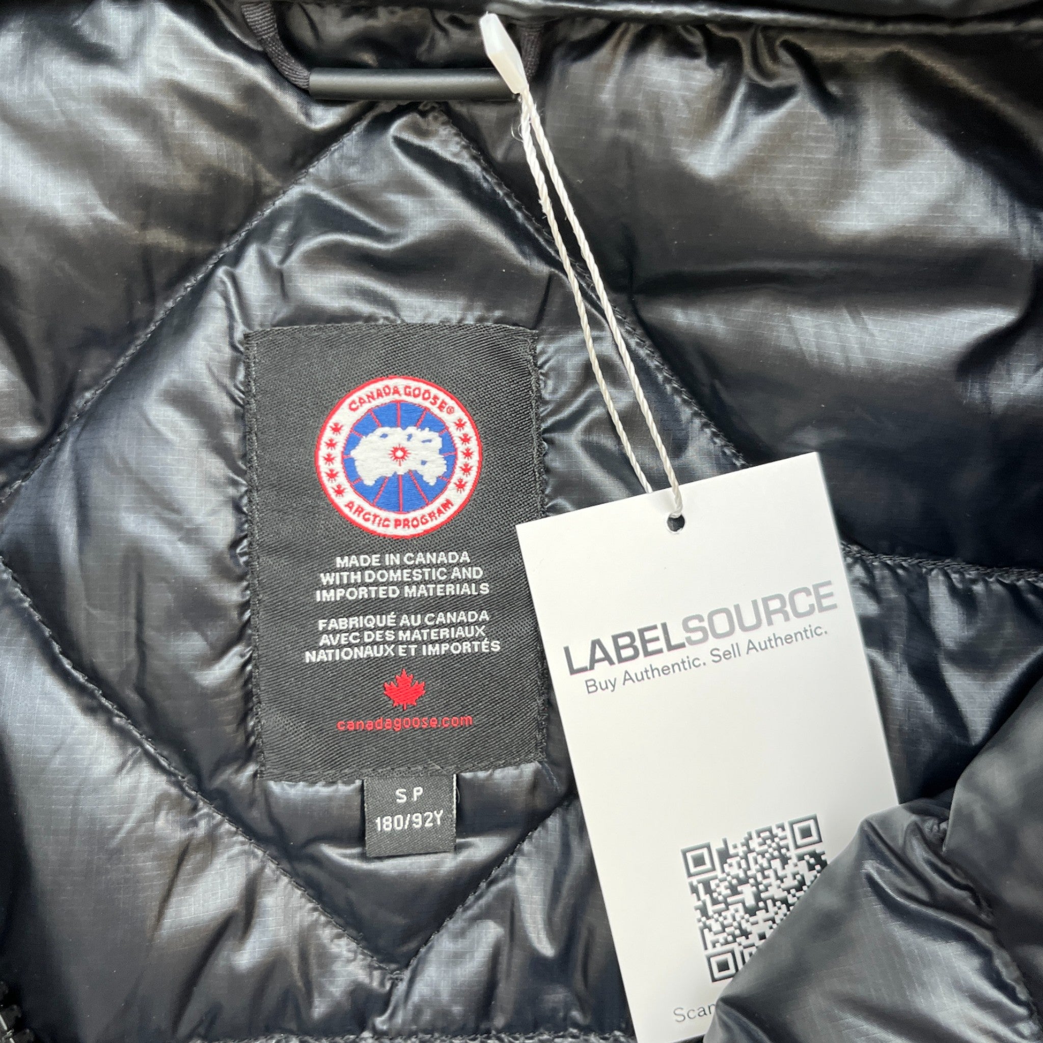 Men's Crofton Down Jacket Black Size S