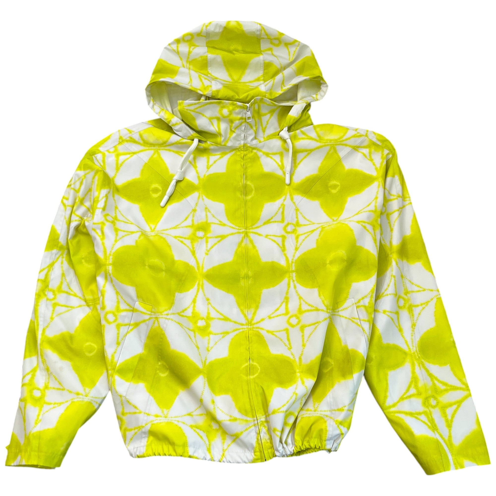 Men's Monogram Shibori Windbreaker Yellow Size IT 56 / XXXL