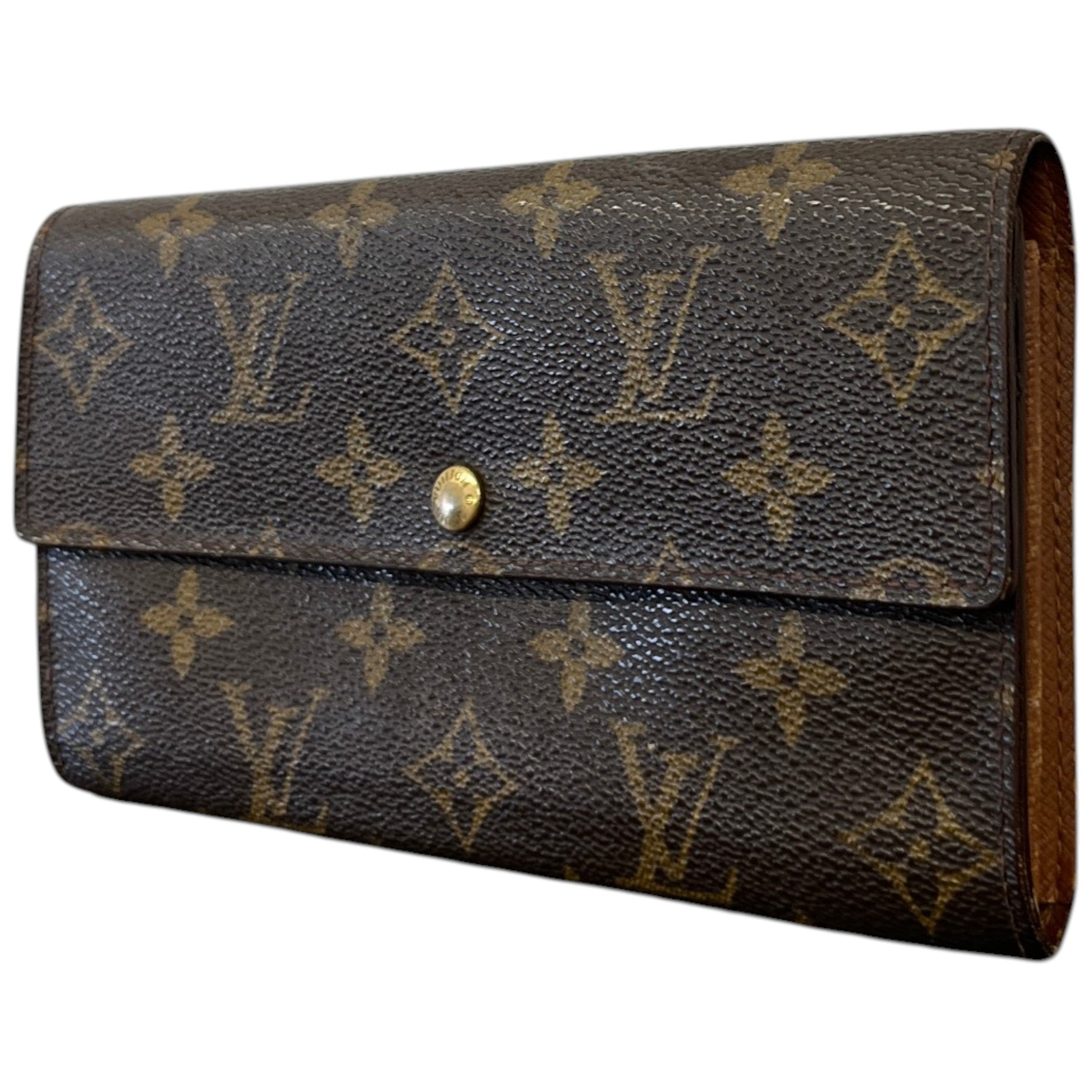 Women's Monogram Sarah Wallet Brown
