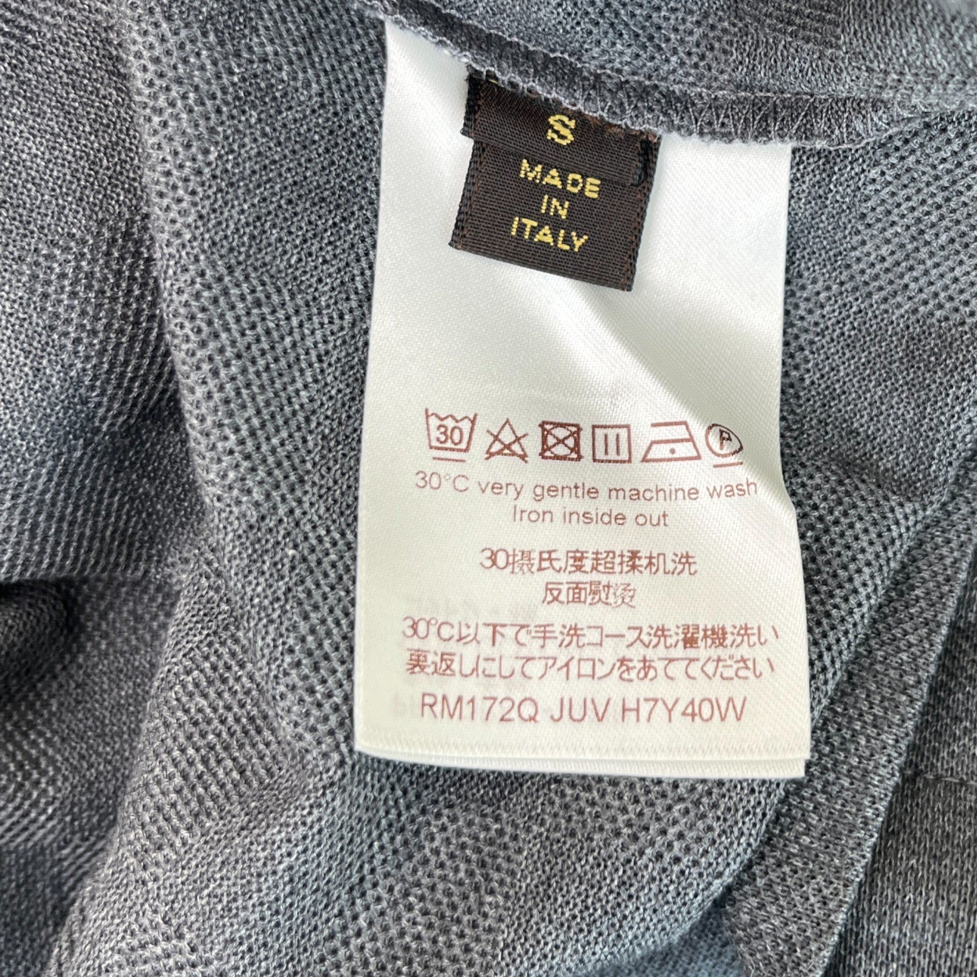 Men's Pocket Logo T-Shirt Grey Size S