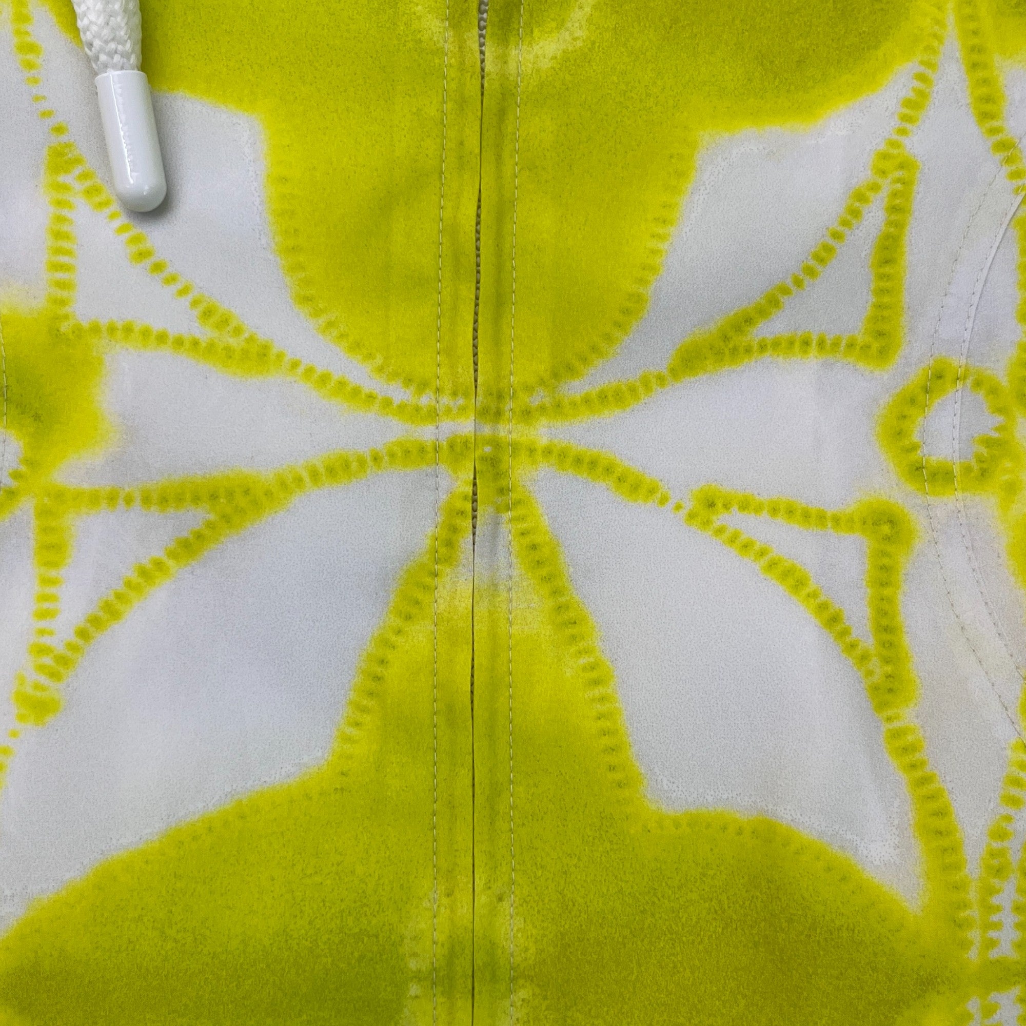 Men's Monogram Shibori Windbreaker Yellow Size IT 56 / XXXL