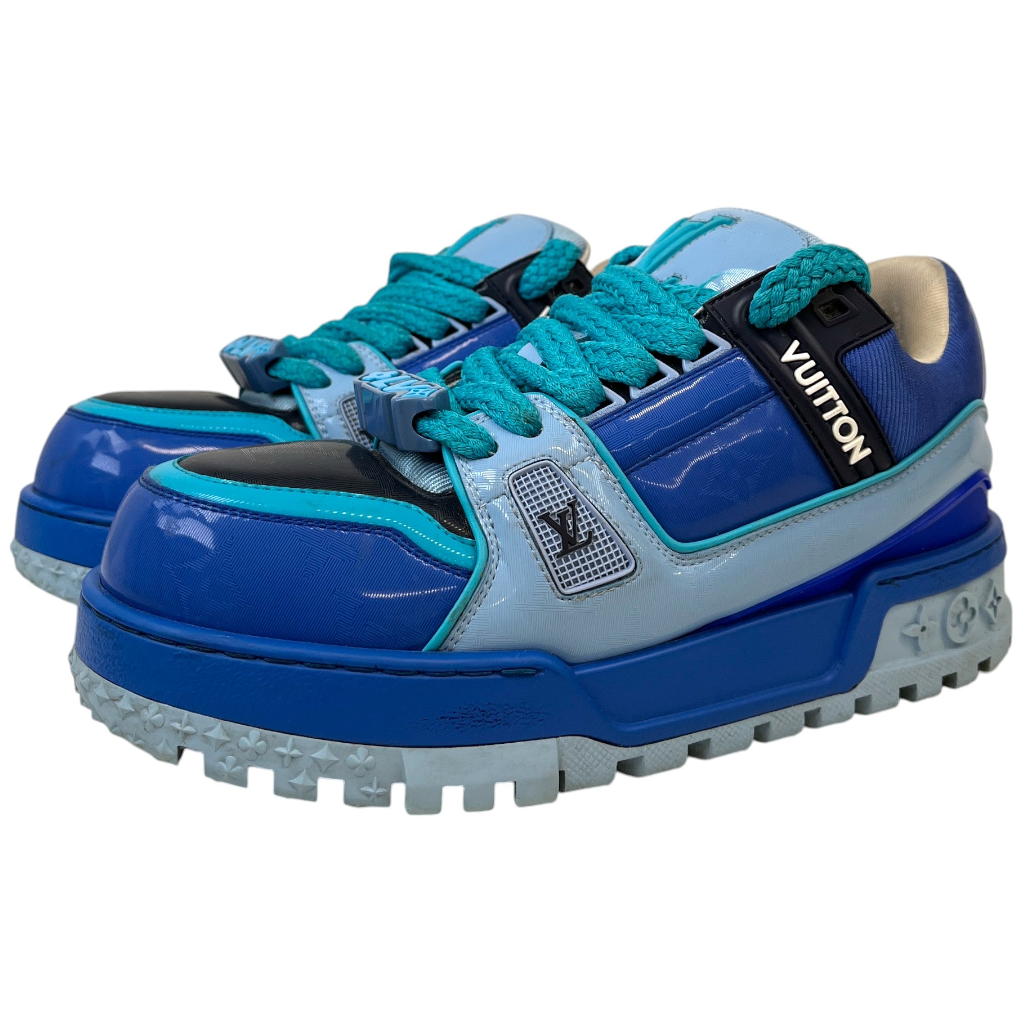 Men's Maxi Low Trainers Blue Size EU 40.5 / UK 6.5