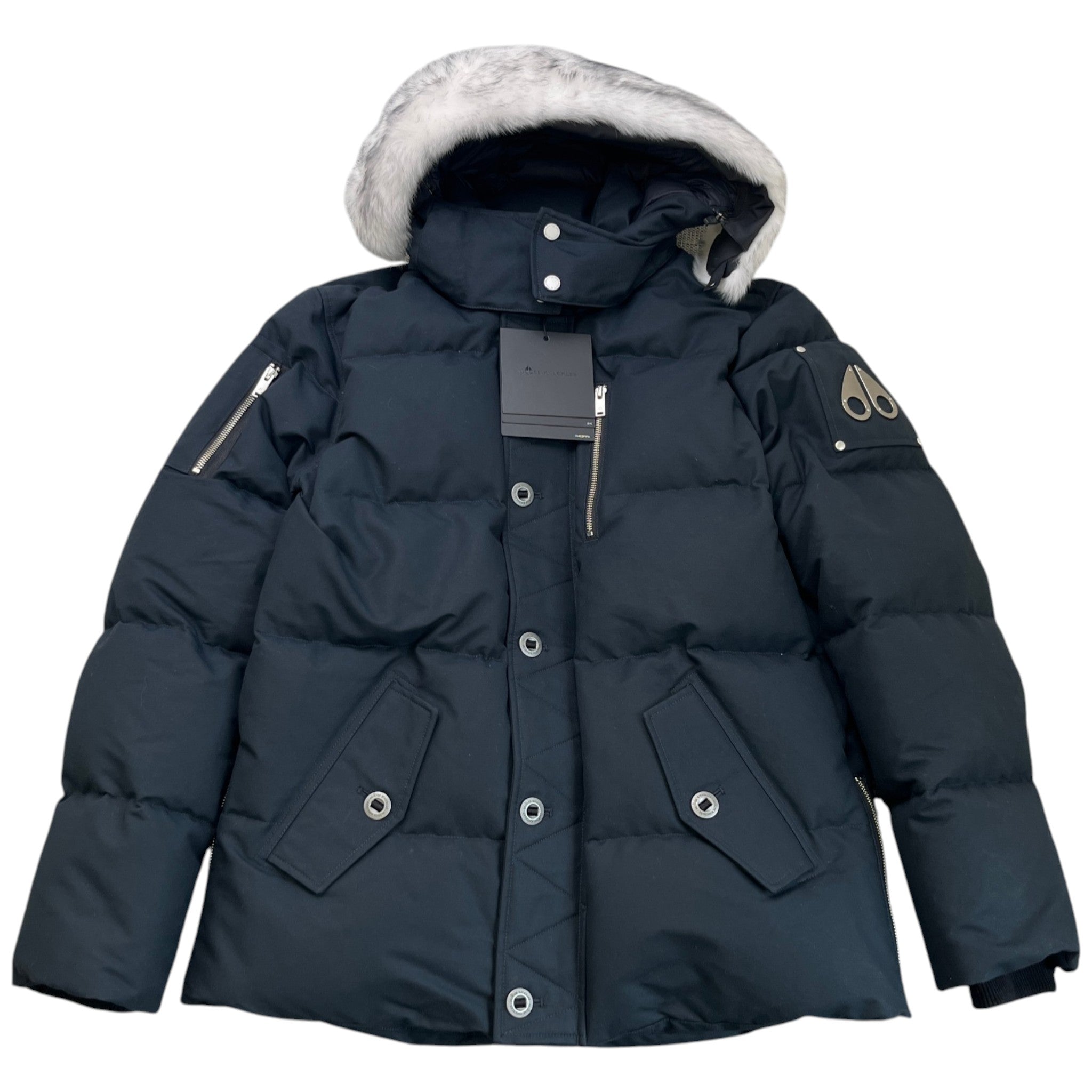 Men's 3Q Down Jacket Navy Size L