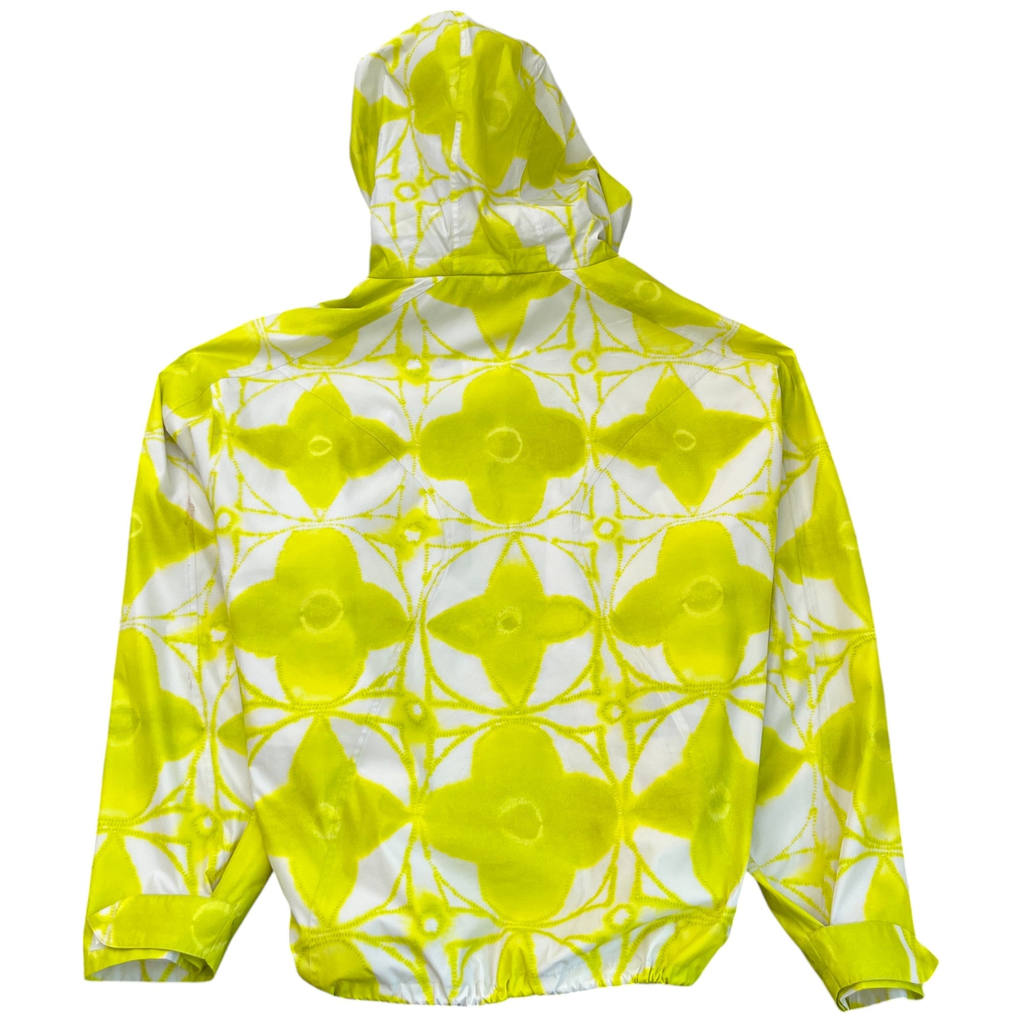 Men's Monogram Shibori Windbreaker Yellow Size IT 56 / XXXL