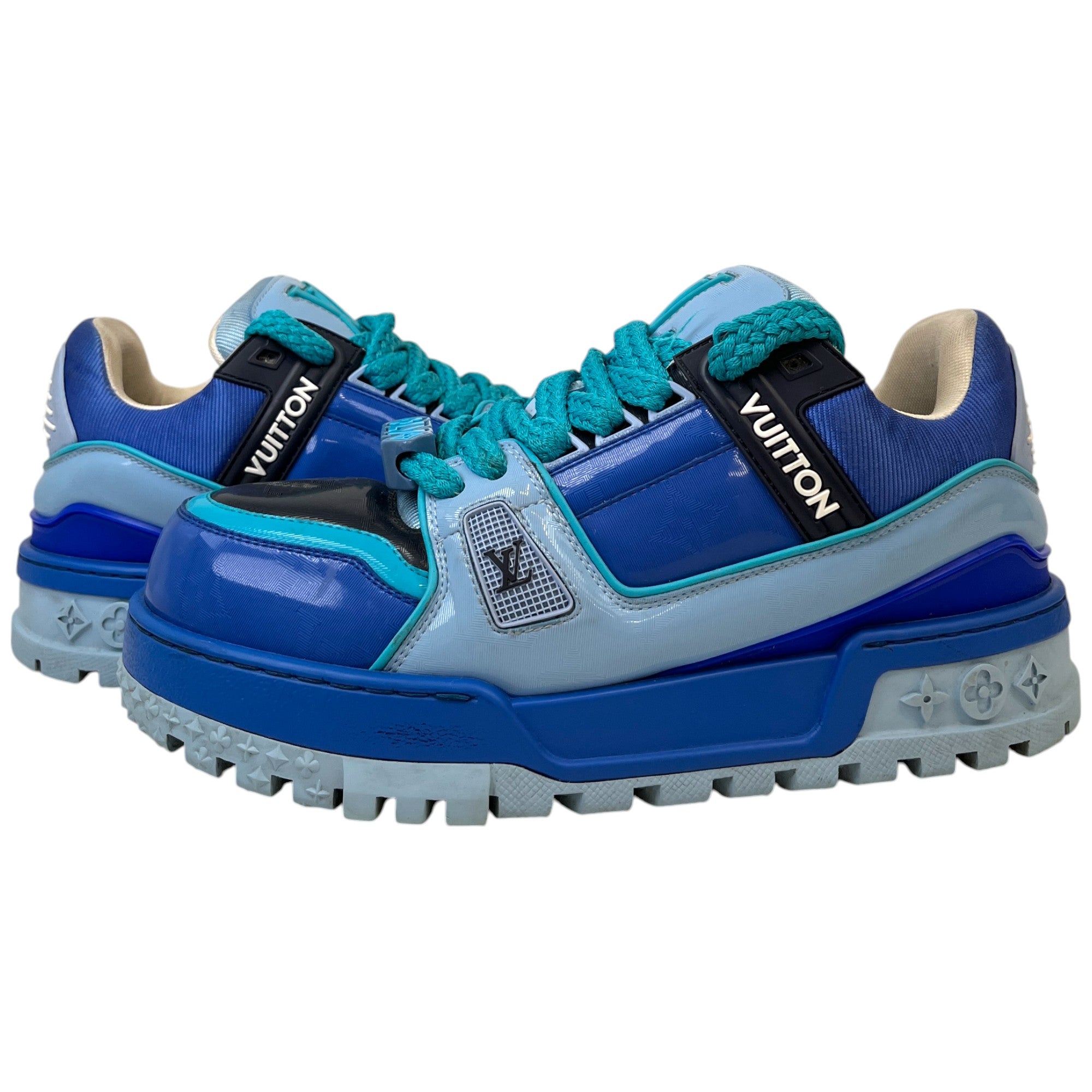 Men's Maxi Low Trainers Blue Size EU 40.5 / UK 6.5