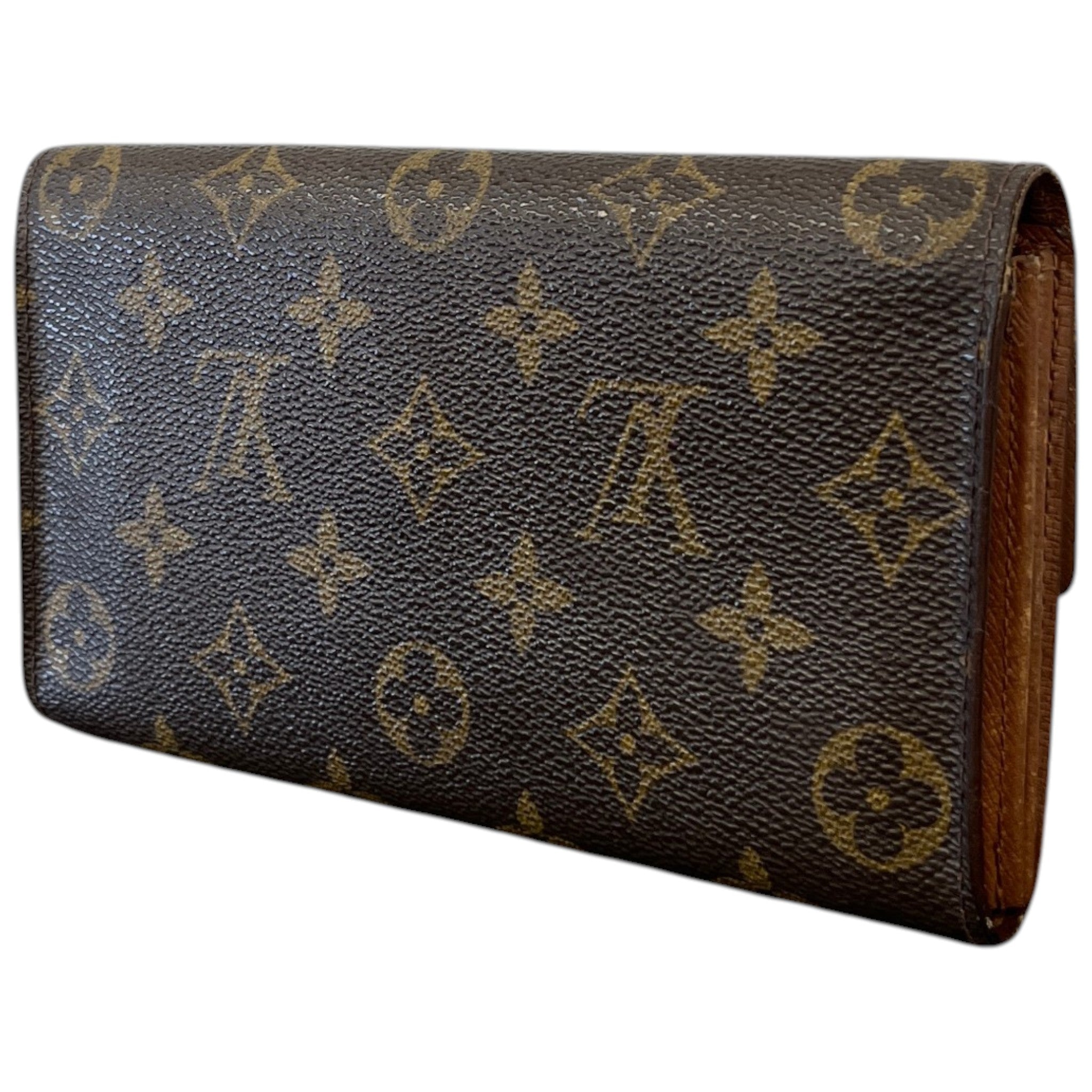Women's Monogram Sarah Wallet Brown