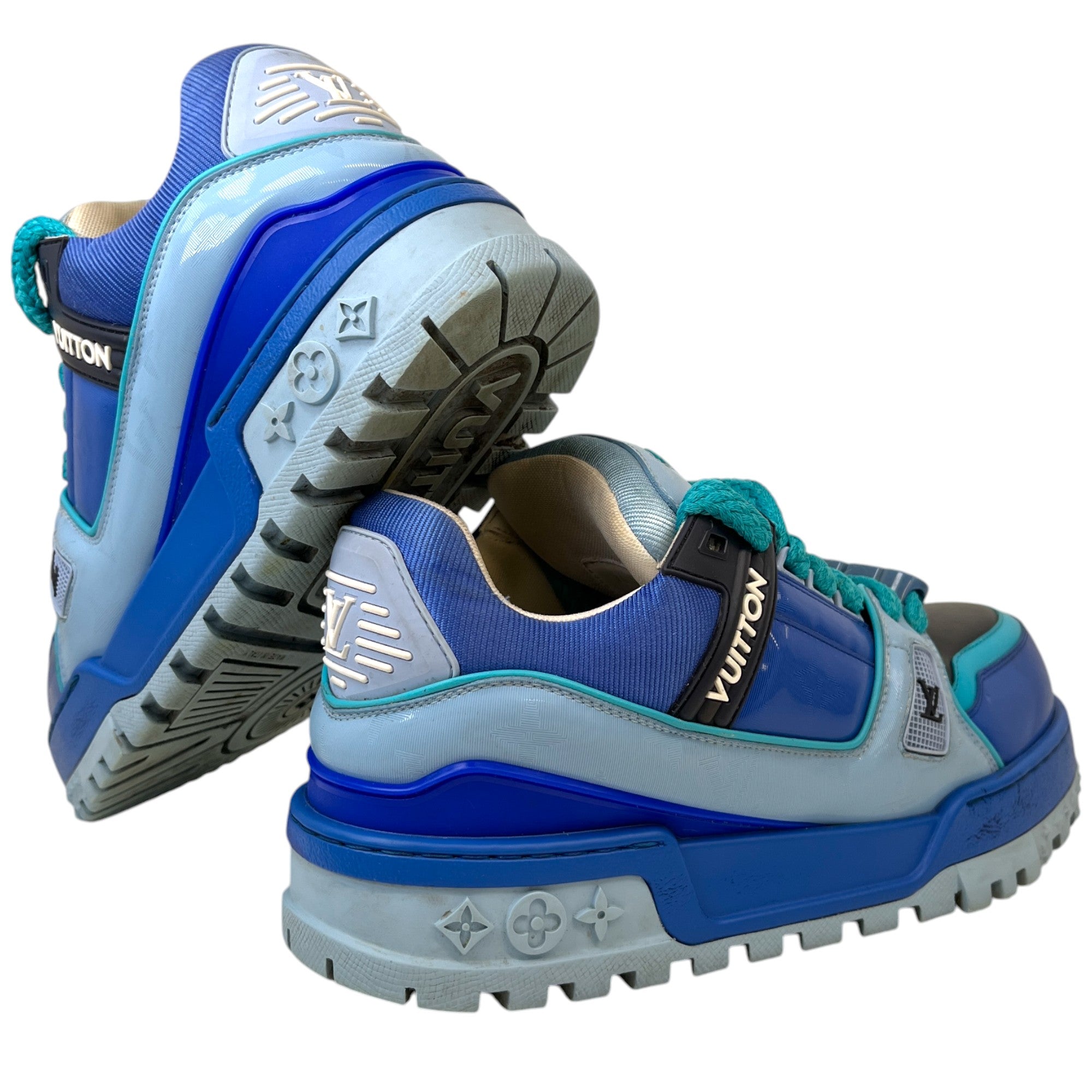 Men's Maxi Low Trainers Blue Size EU 40.5 / UK 6.5