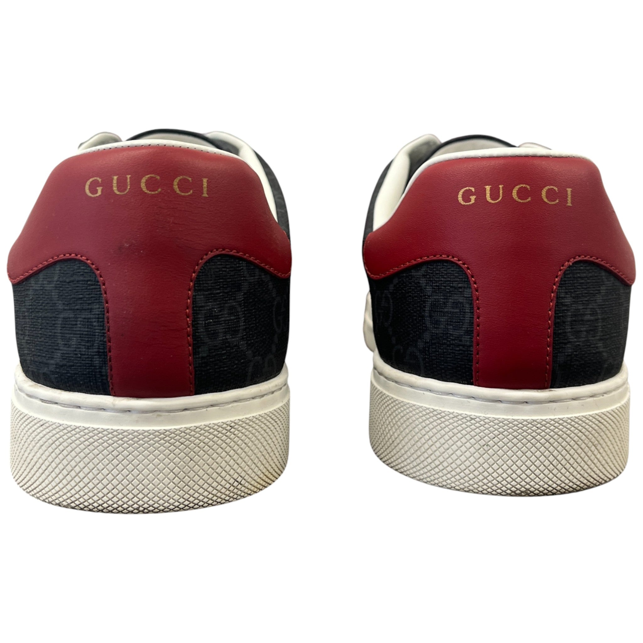 Men's Ace Stripe Low Trainers Black Size EU 43 / UK 9