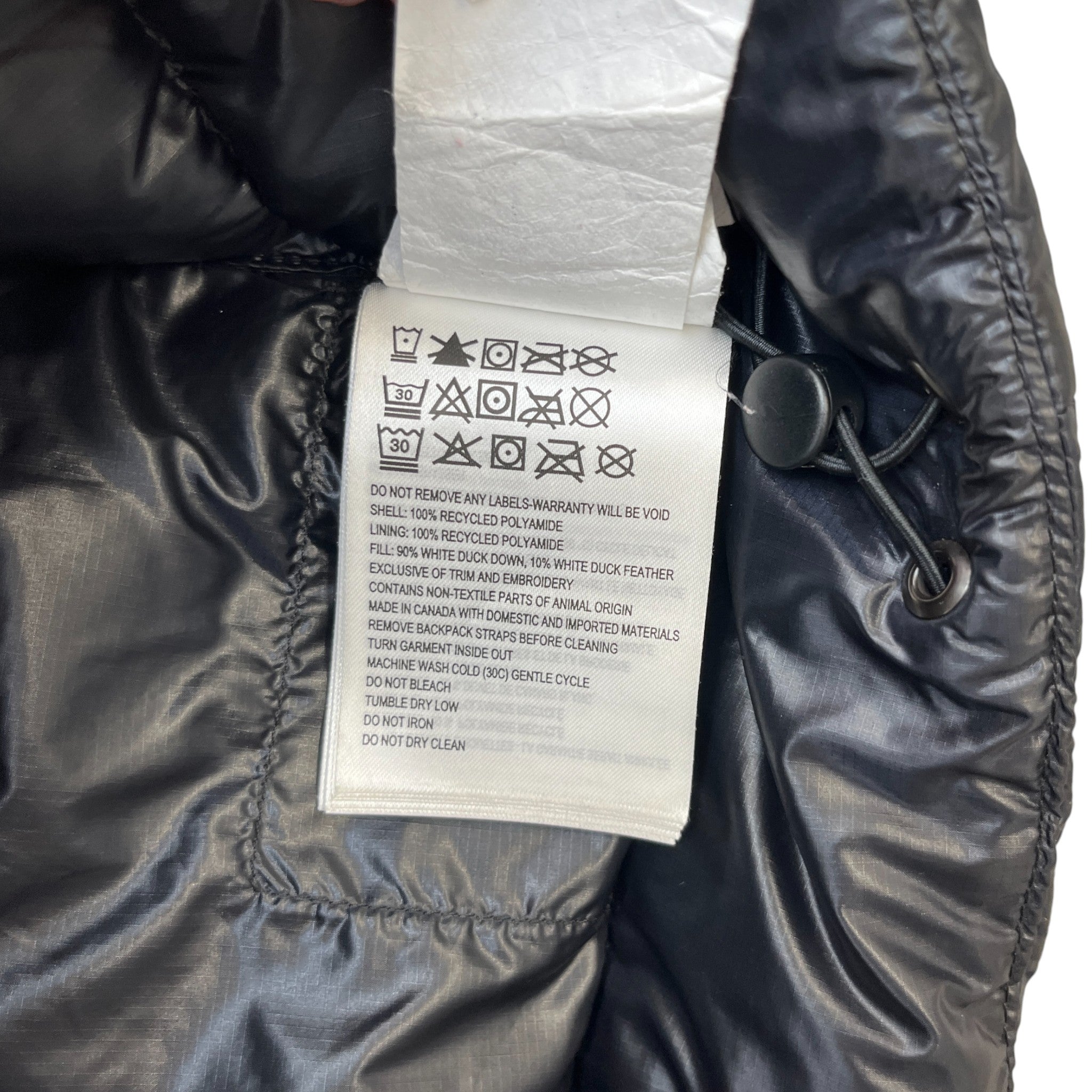 Men's Crofton Down Jacket Black Size S