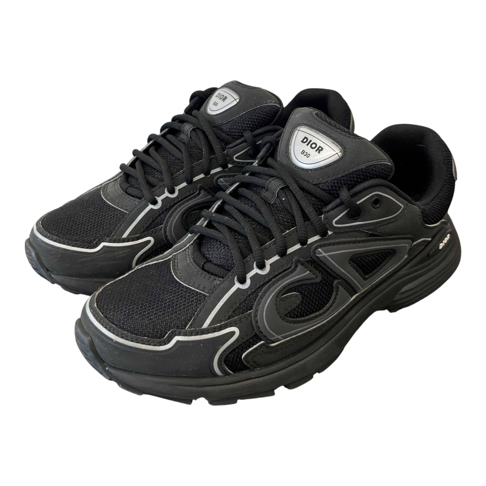 Men's B30 Low Trainers Black Size EU 42 / UK 8