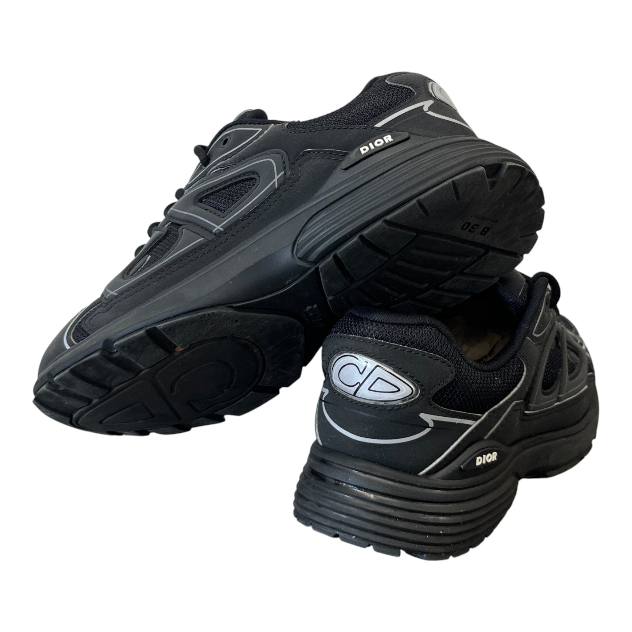 Men's B30 Low Trainers Black Size EU 42 / UK 8