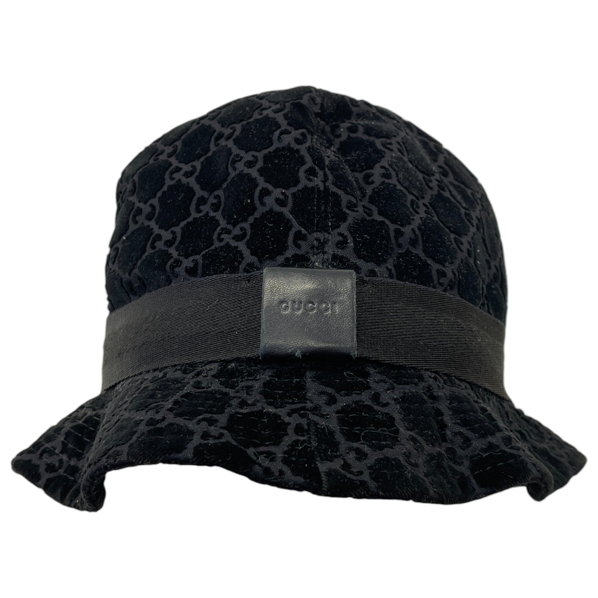 Men's Gg Supreme Bucket Hat Black Size S