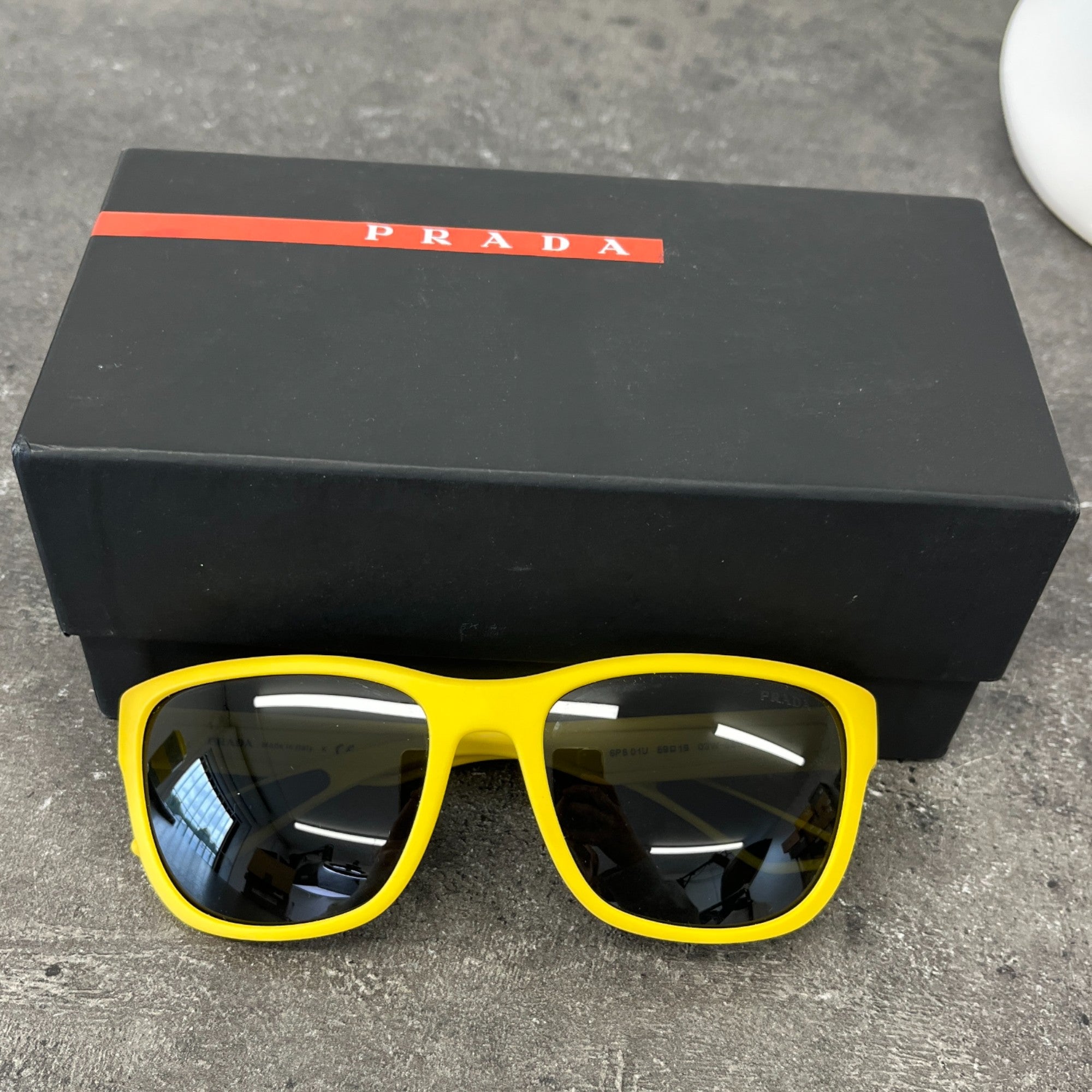 Men's Sps01U Rossa Sunglasses Yellow