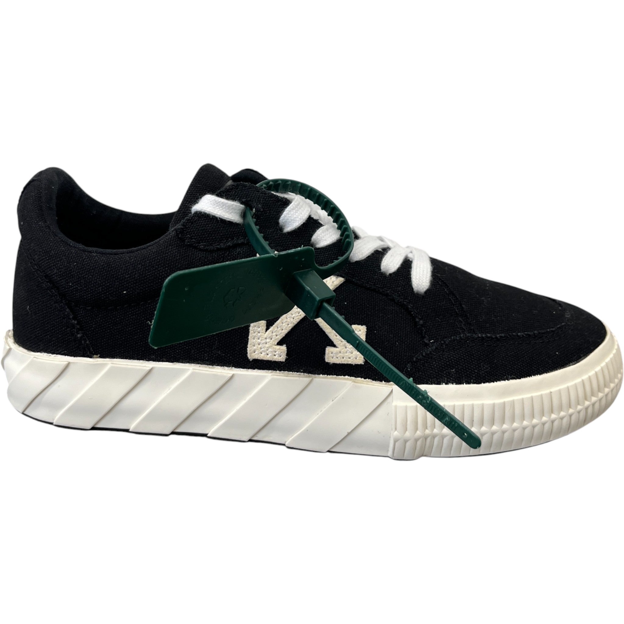 Women's Vulcanised Low Trainers Black Size EU 37 / UK 4