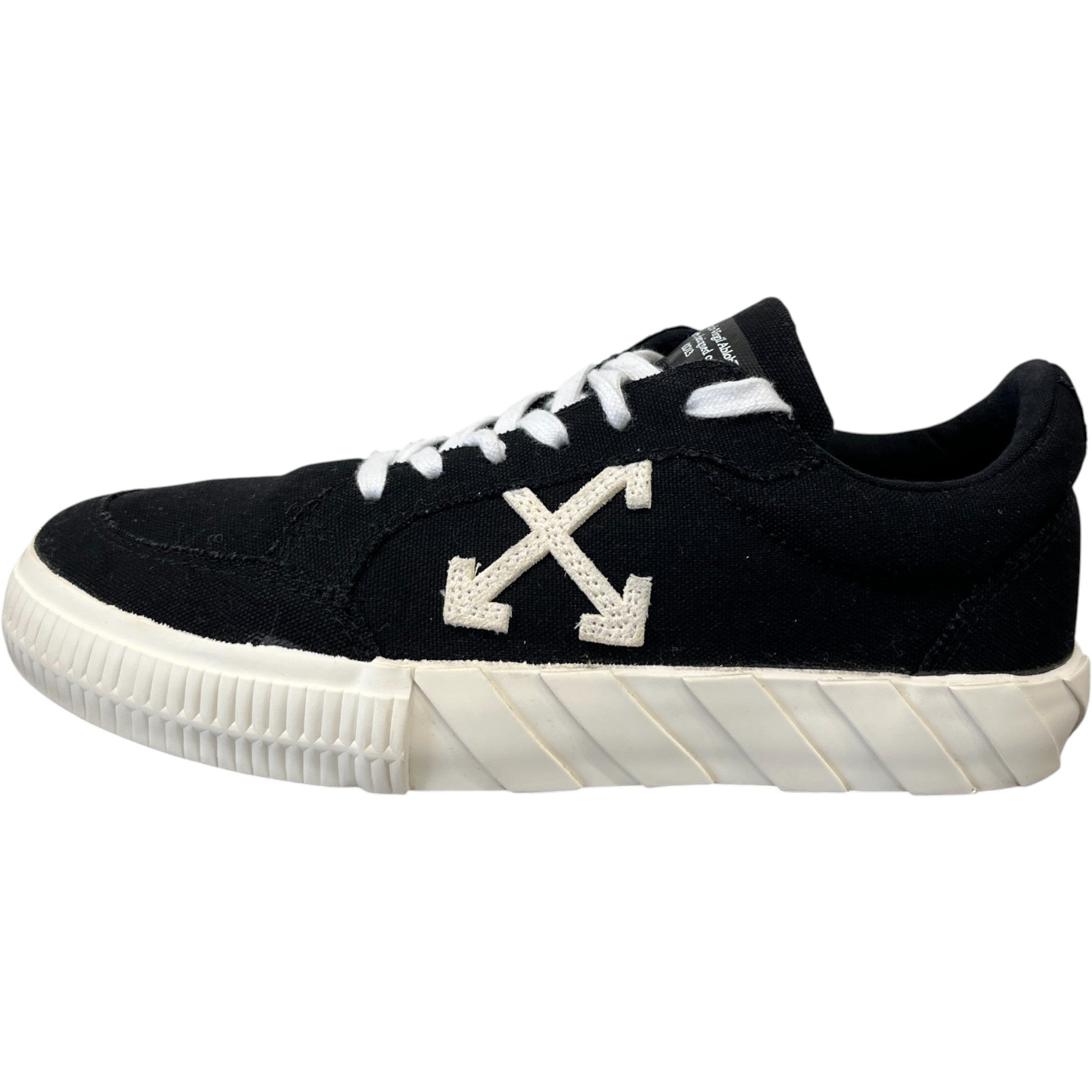 Women's Vulcanised Low Trainers Black Size EU 37 / UK 4