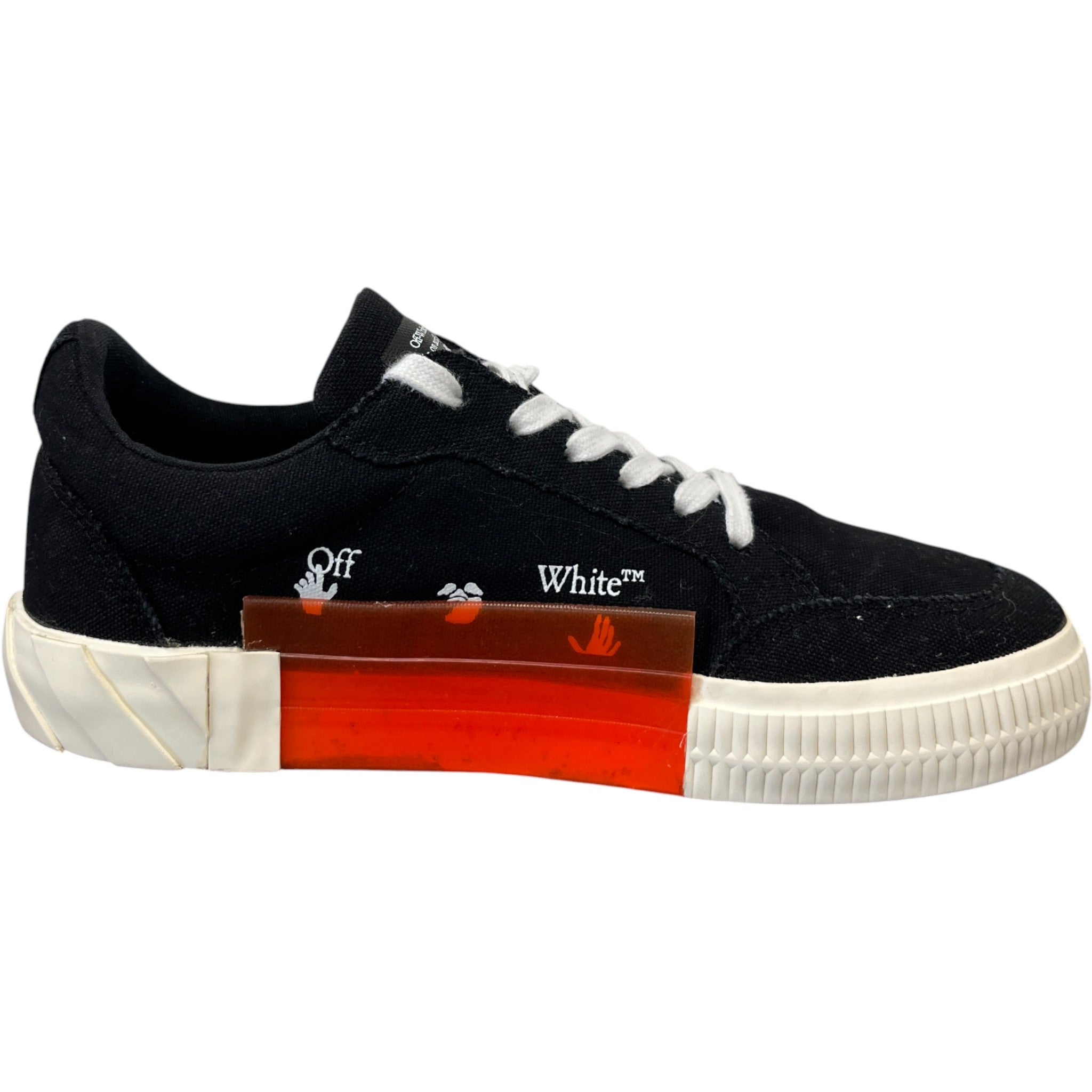 Women's Vulcanised Low Trainers Black Size EU 37 / UK 4