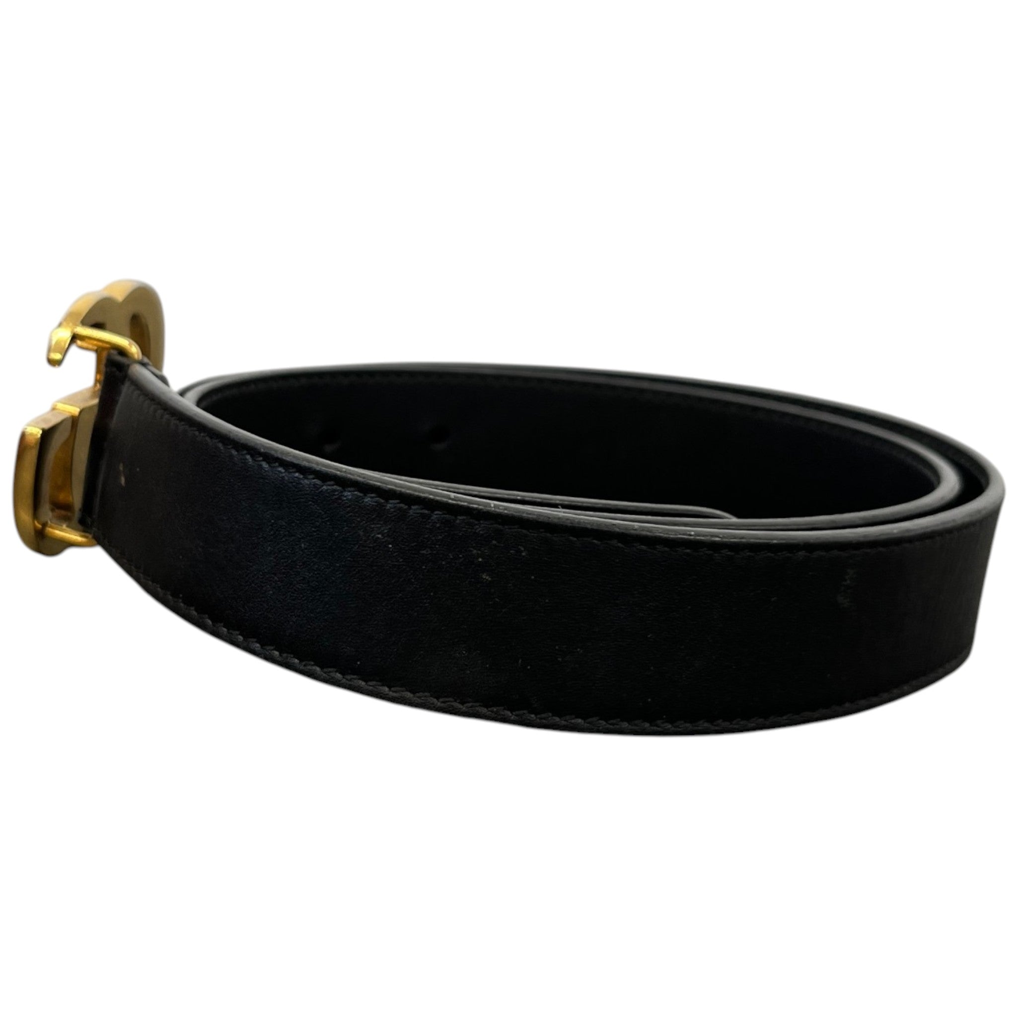 Women's Gg Marmont Belt Black Size 85CM / UK 10