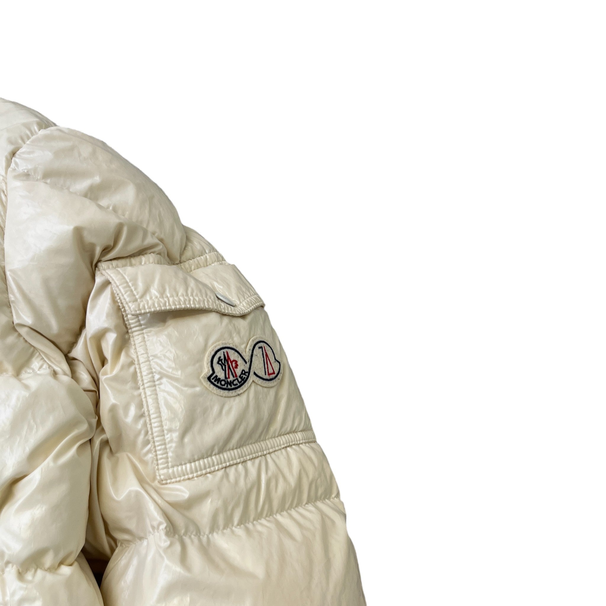 Men's Maya 70 Down Jacket Cream Size 4 / XL