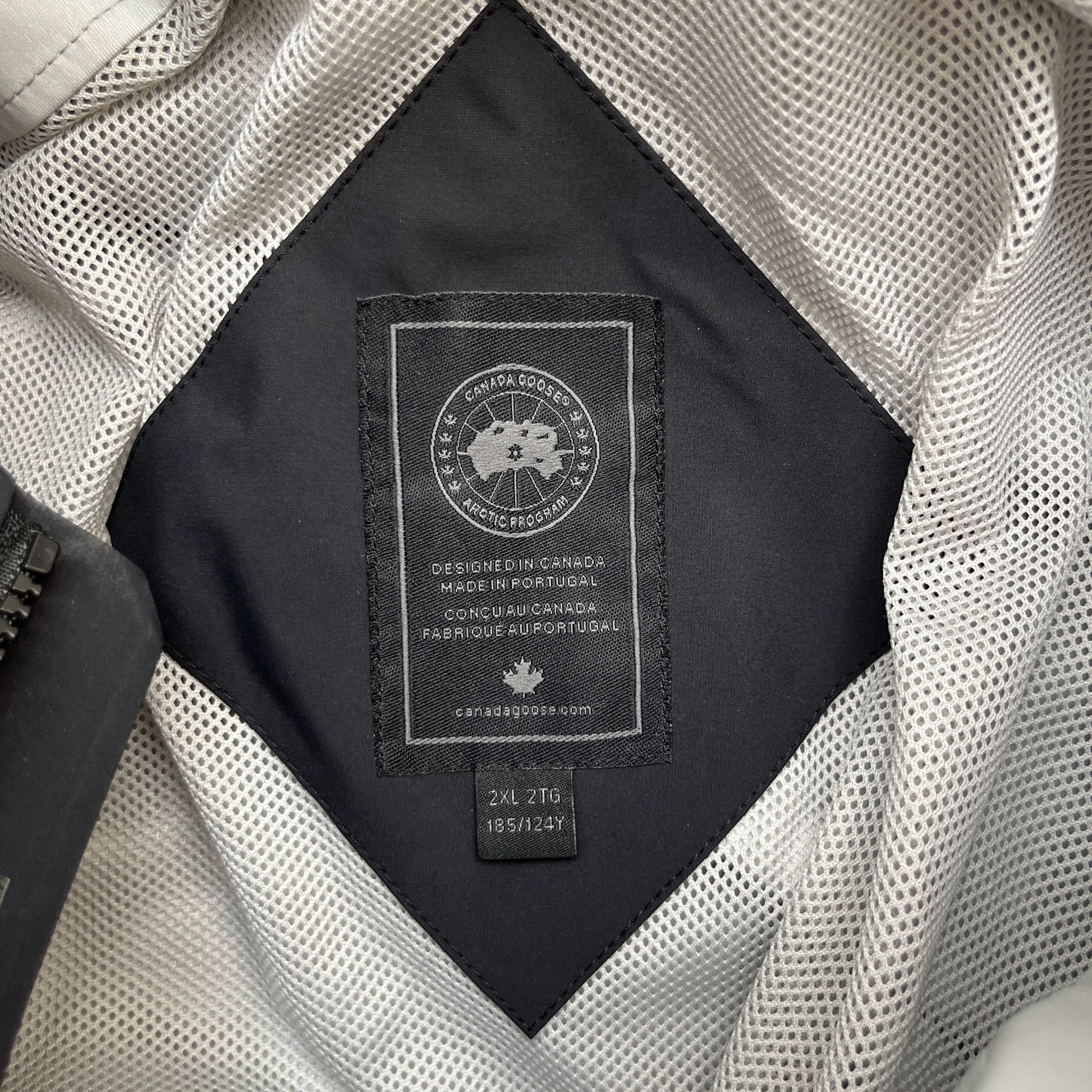 Men's Nanaimmo Long Rain Jacket Black Size XXL