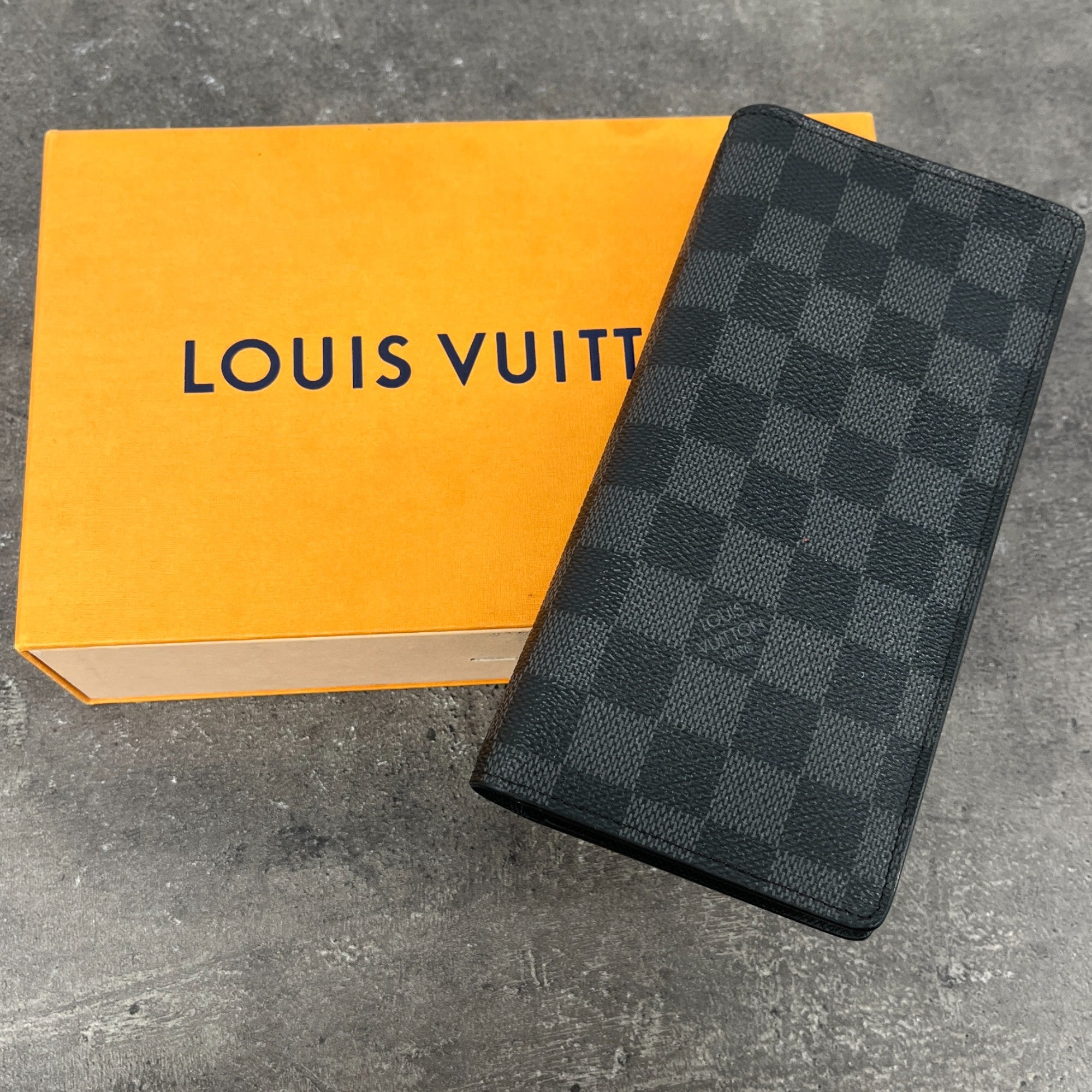 Men's Brazza Damier Wallet Black