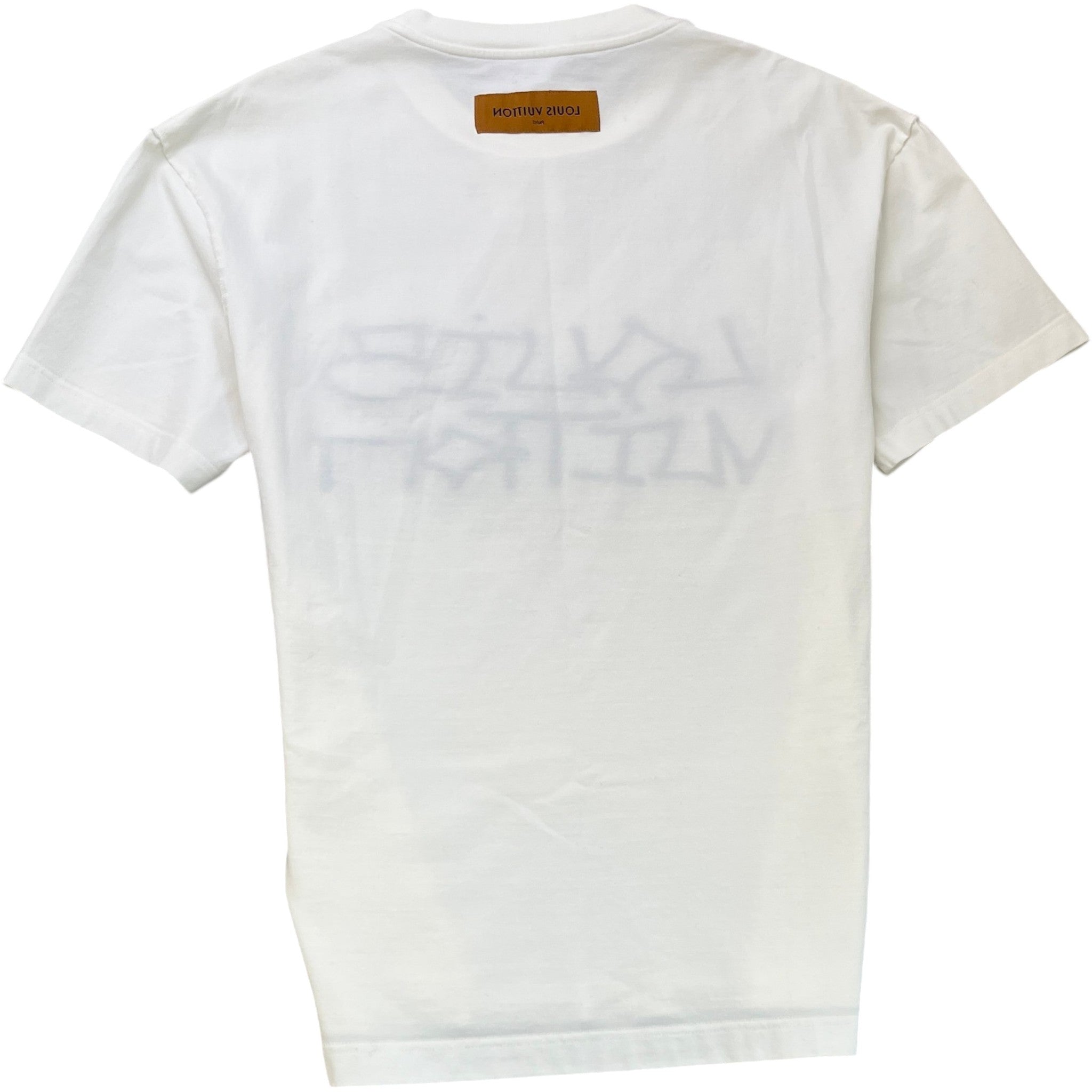 Men's Box Logo 1854 T-Shirt White Size M