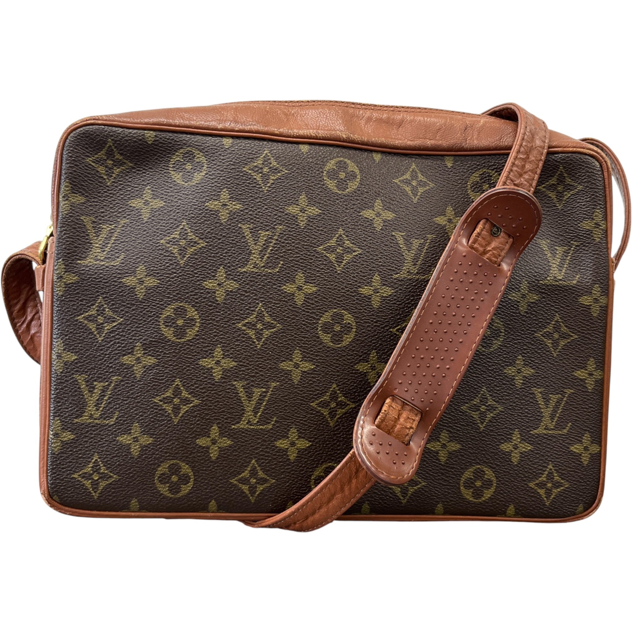 Men's Monogram Sac Bandouliere Bag Brown