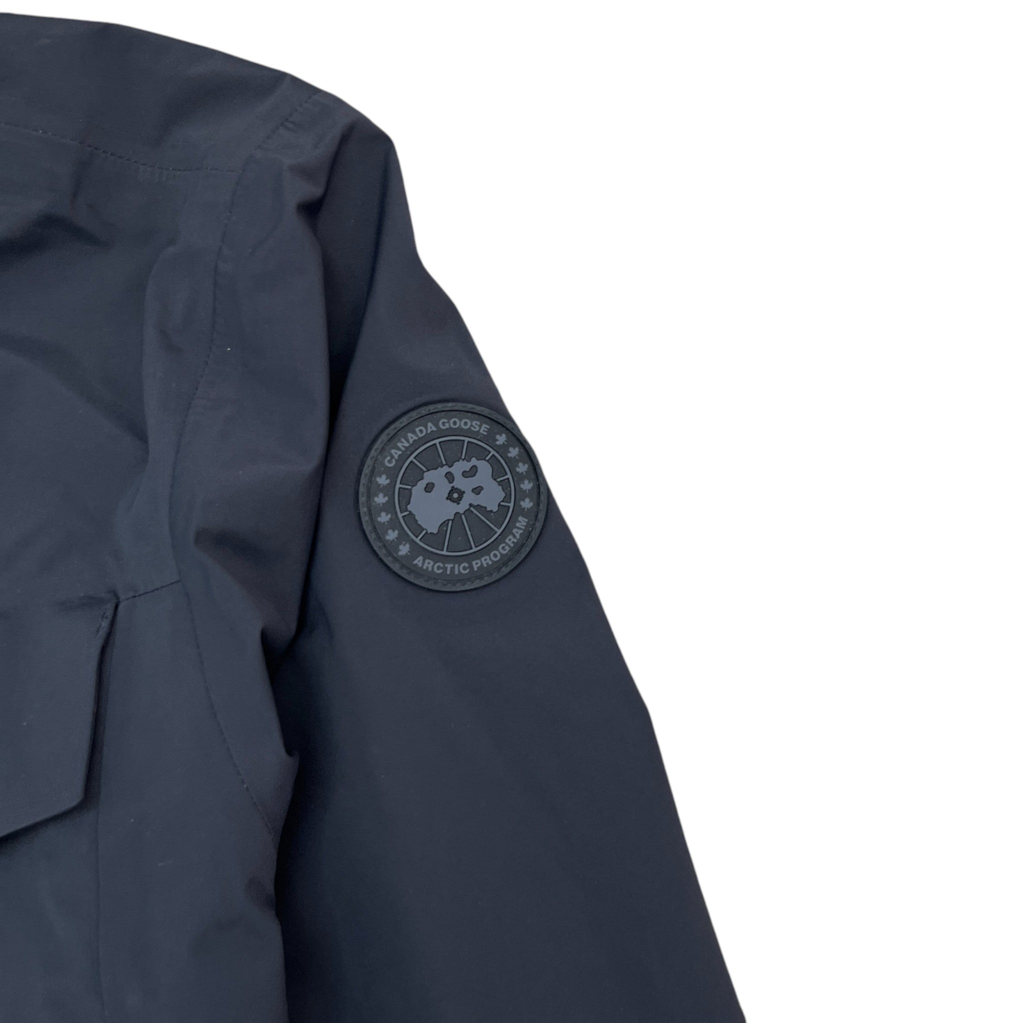 Men's Nanaimmo Long Rain Jacket Black Size XXL