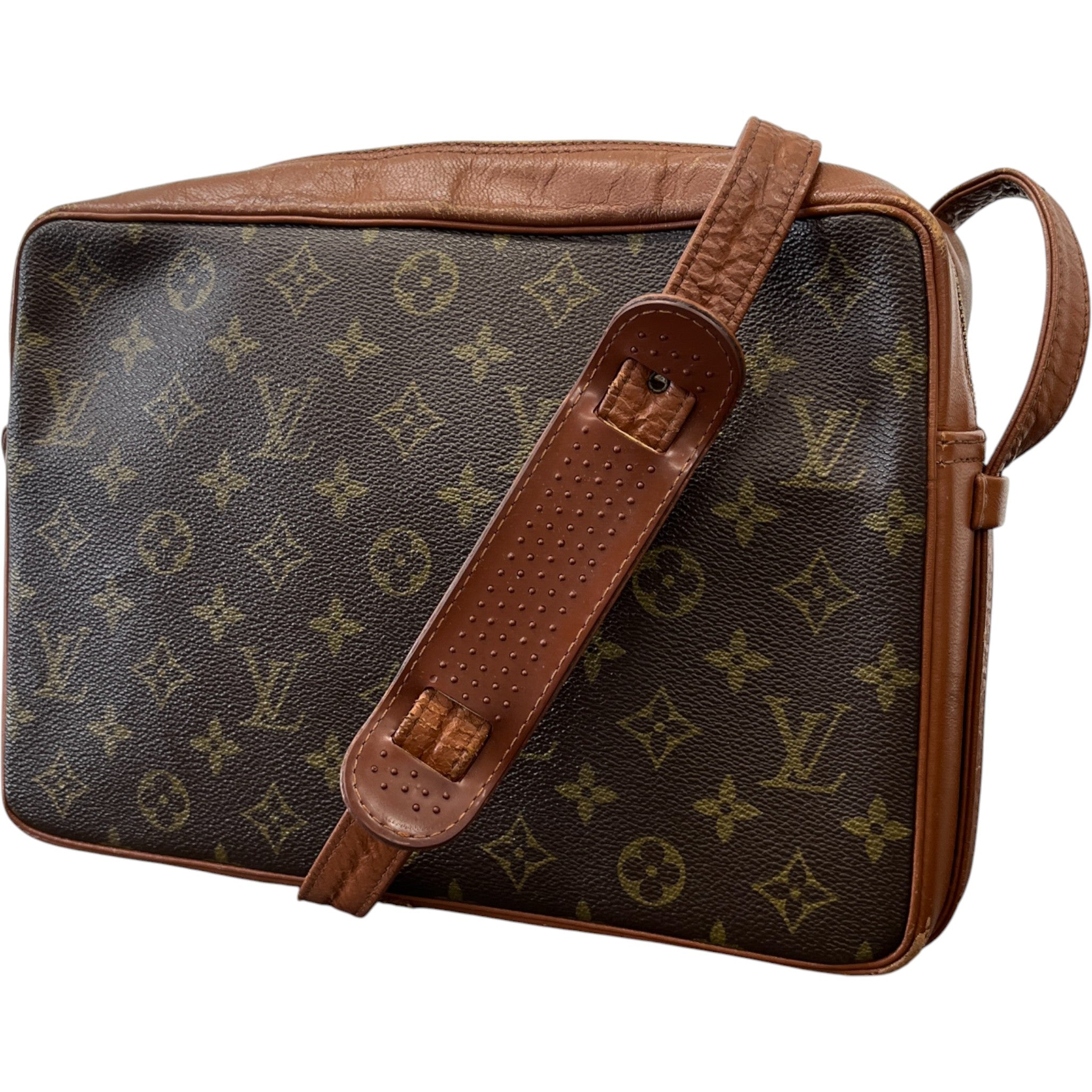 Men's Monogram Sac Bandouliere Bag Brown