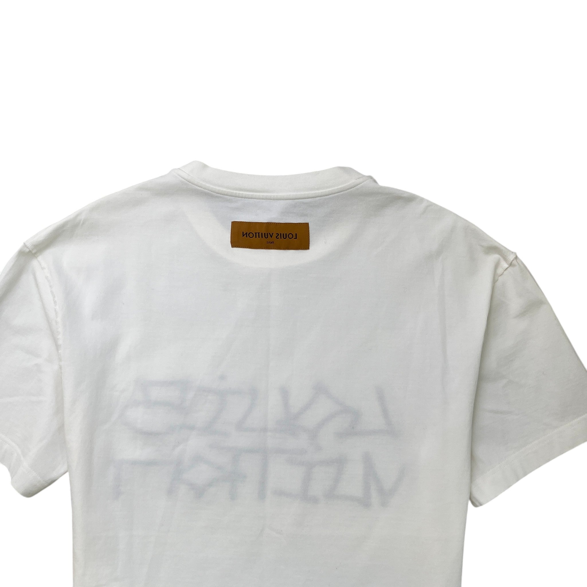 Men's Box Logo 1854 T-Shirt White Size M