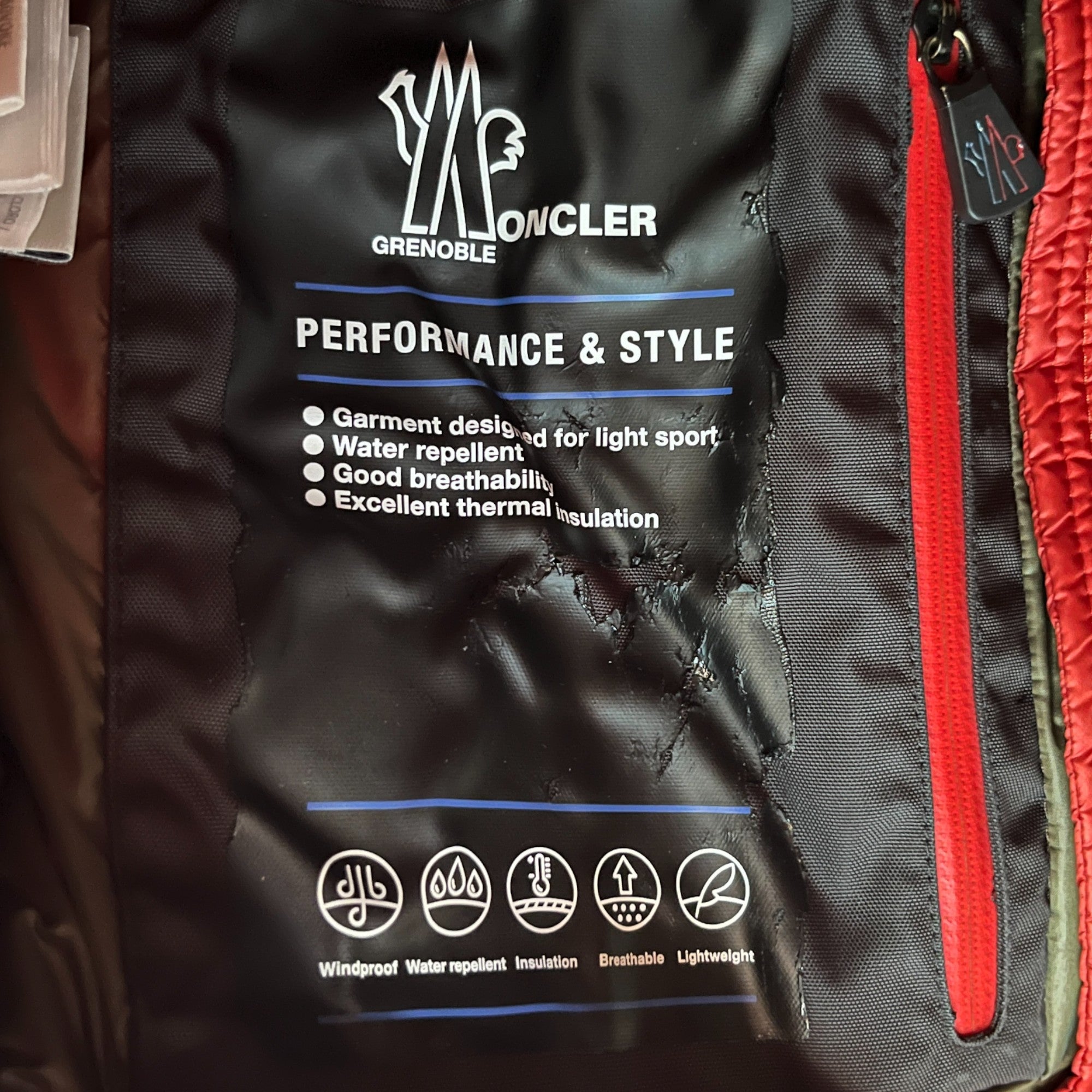 Men's Grenoble Jacket Red Size 1 / S