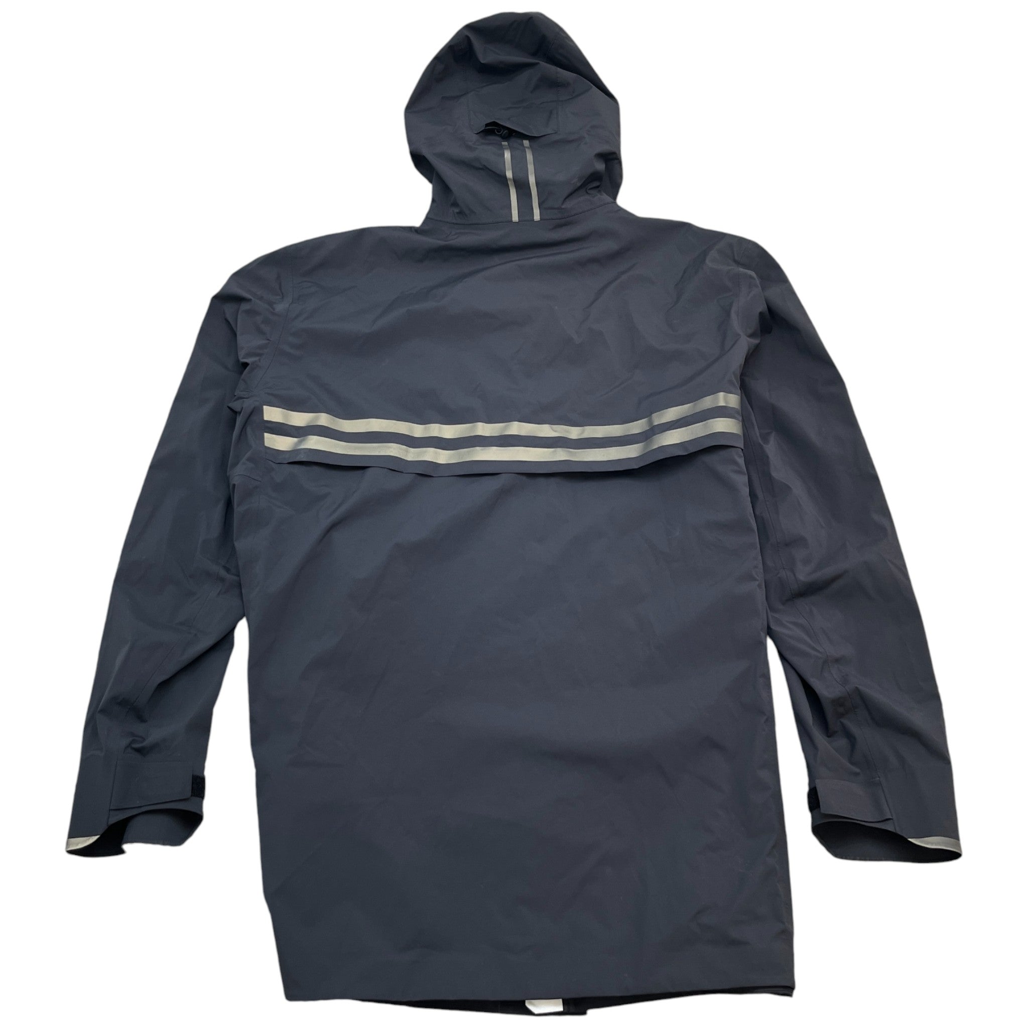 Men's Nanaimmo Long Rain Jacket Black Size XXL