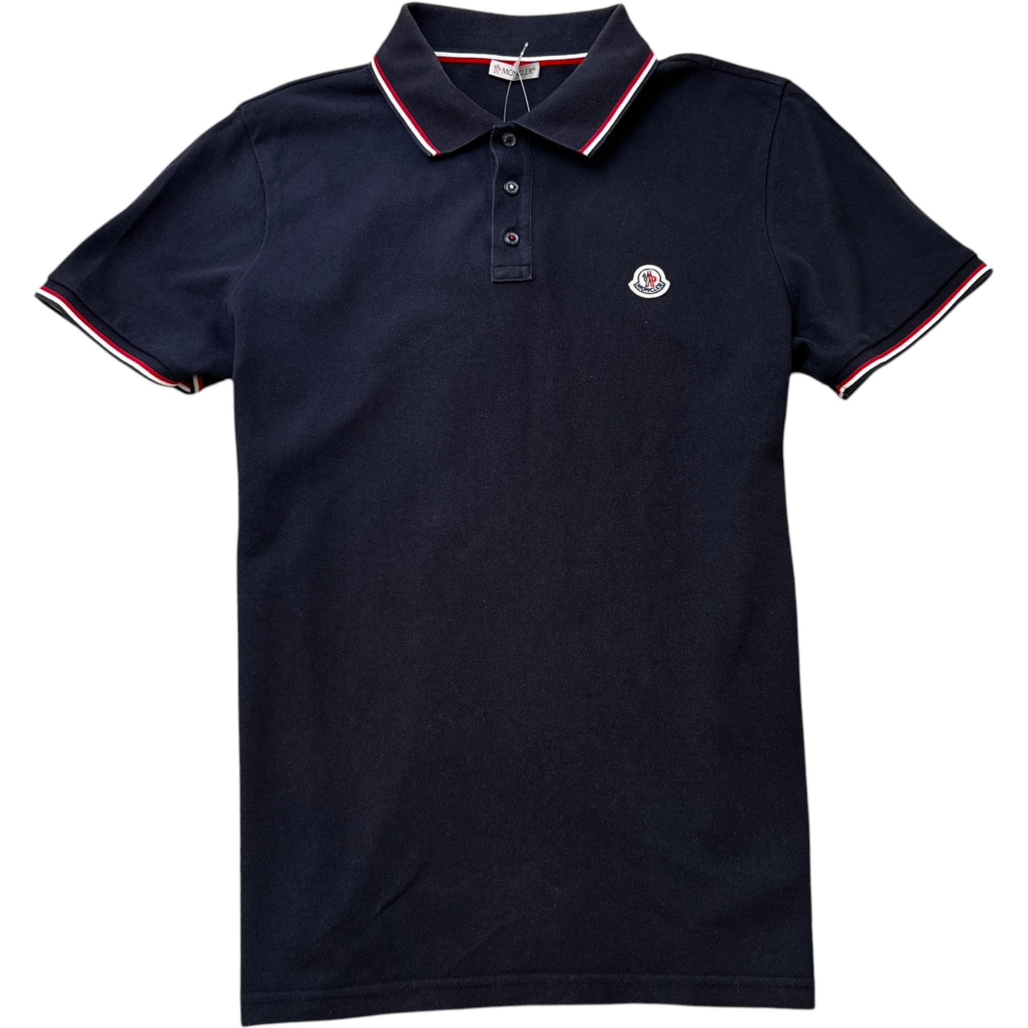 Men's Maglia Polo Shirt Navy Size L