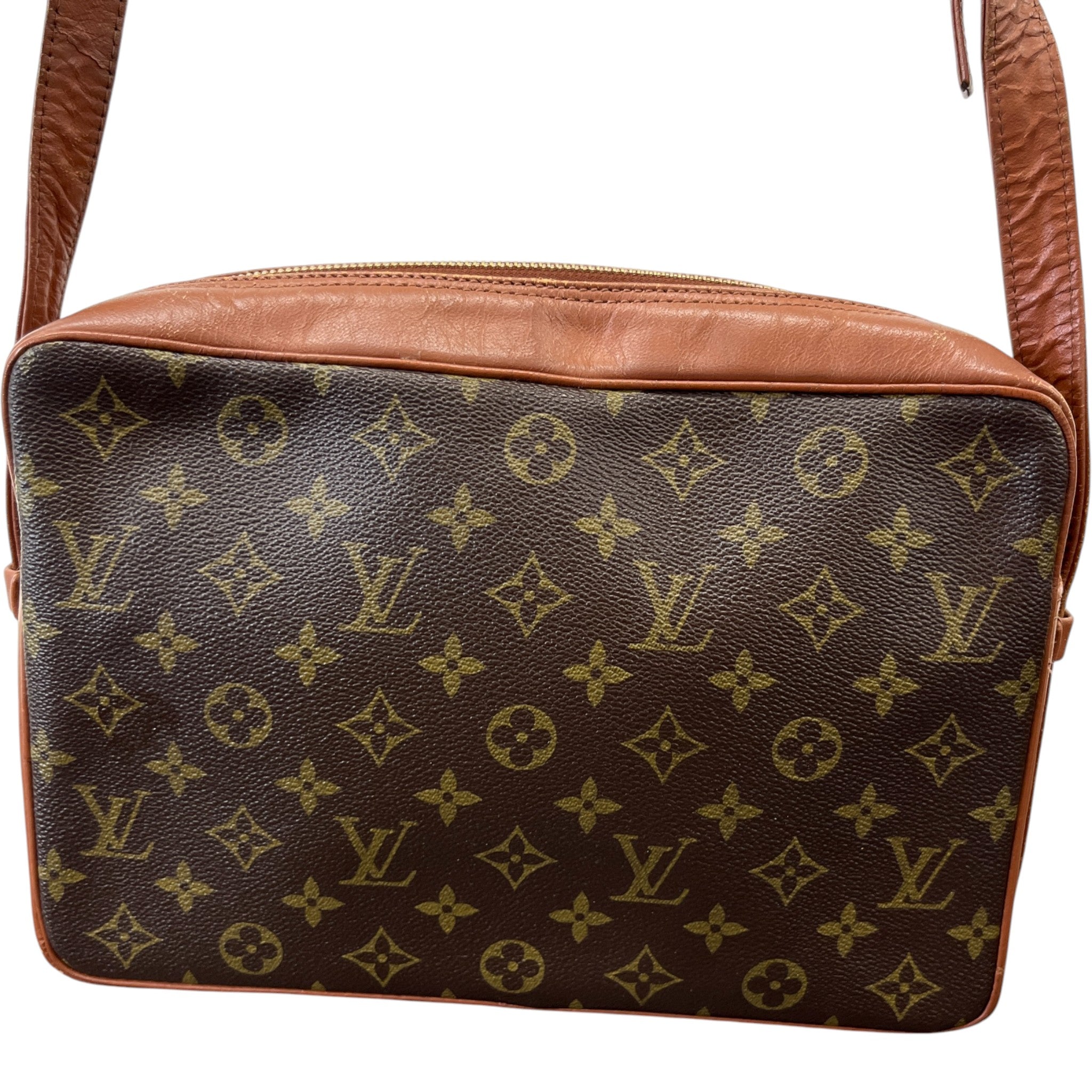 Men's Monogram Sac Bandouliere Bag Brown