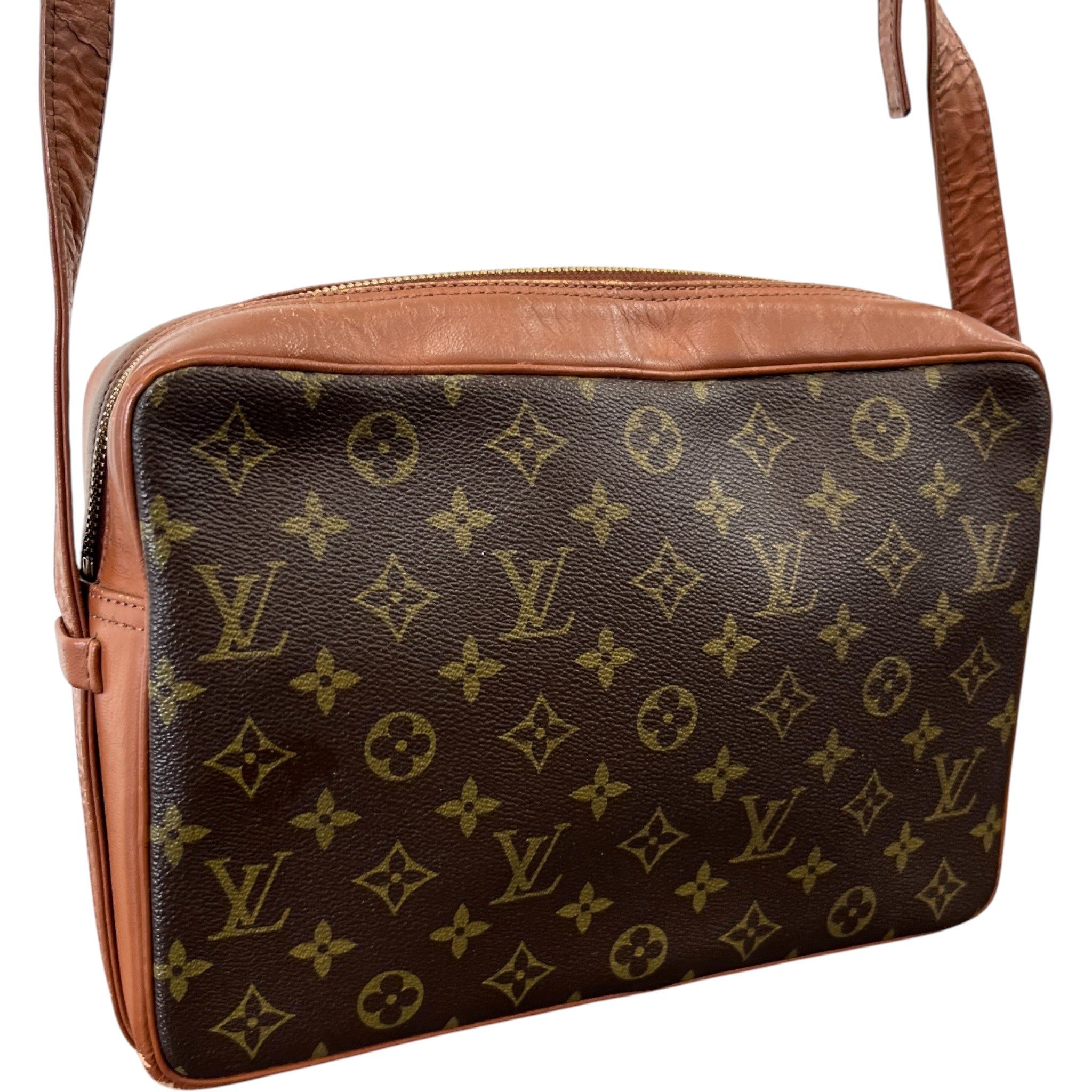 Men's Monogram Sac Bandouliere Bag Brown