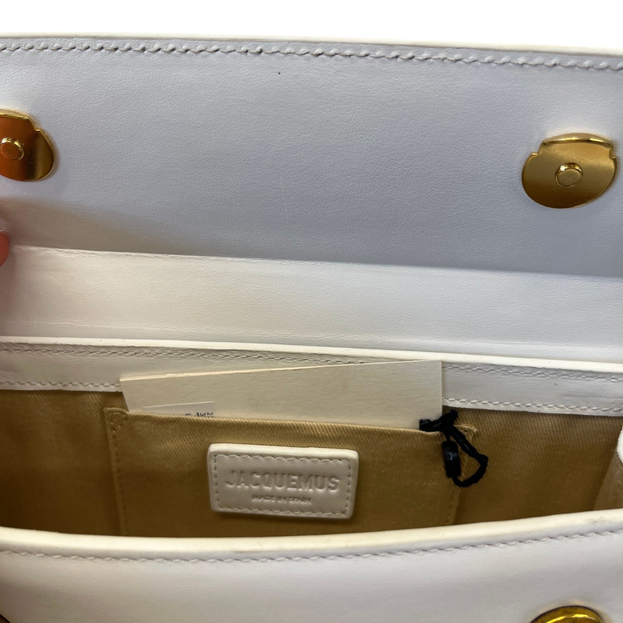 Women's Long Le Chiquito Handbag White