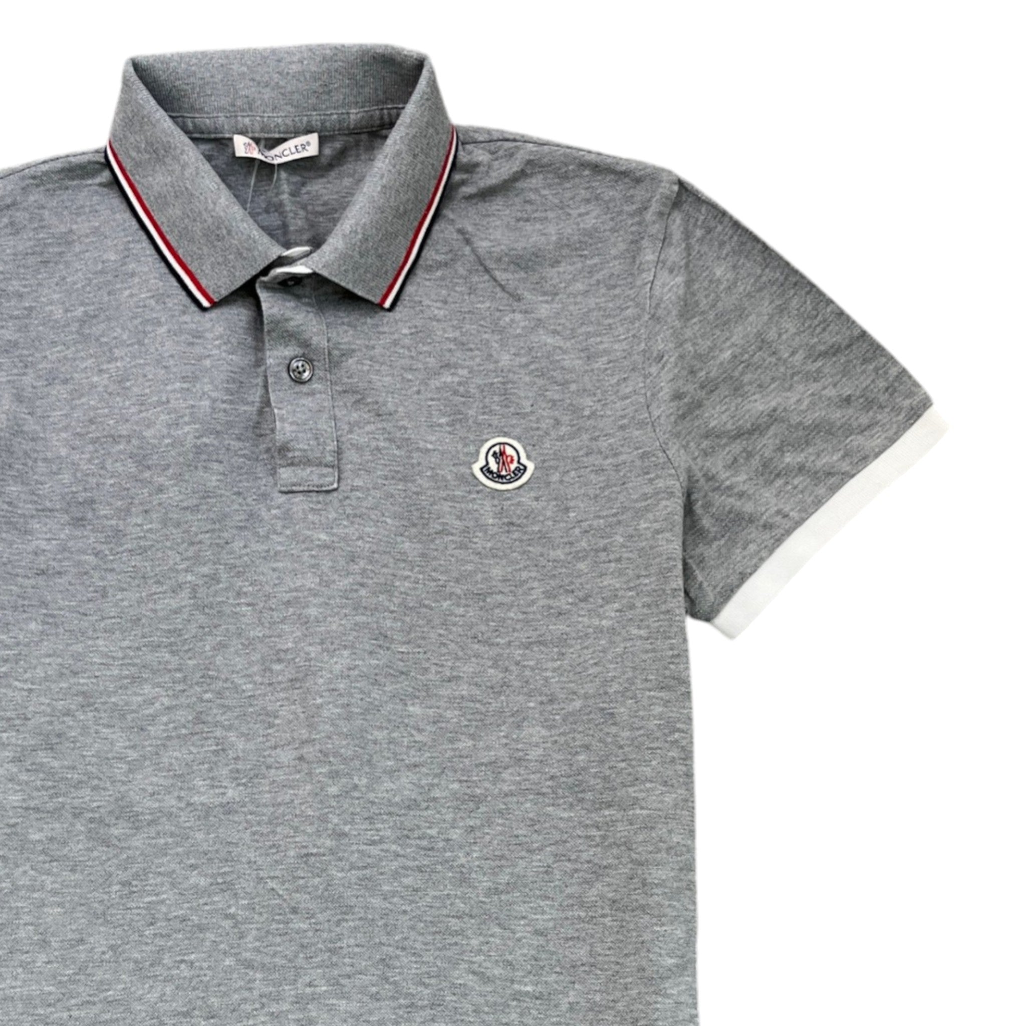 Men's Maglia Polo Shirt Grey Size S