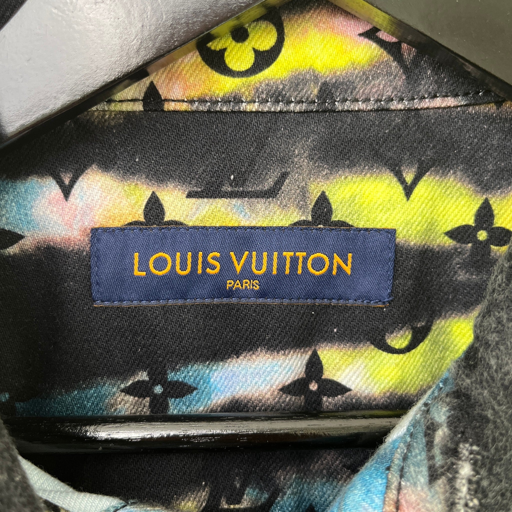 Men's Monogram Tie-Dye Fw21 Jacket Multi-Coloured Size S