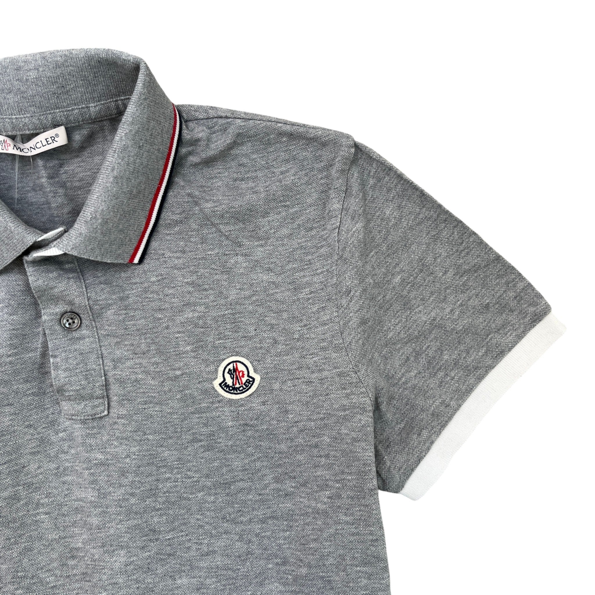 Men's Maglia Polo Shirt Grey Size S