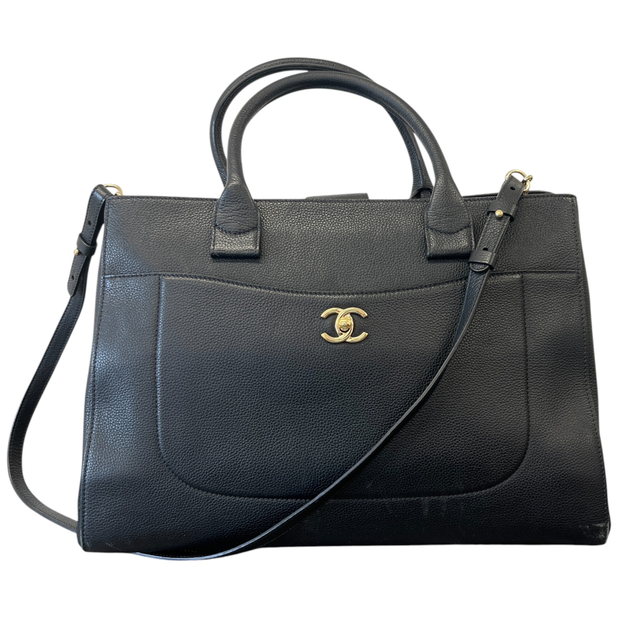 Women's Executive Tote Handbag Black