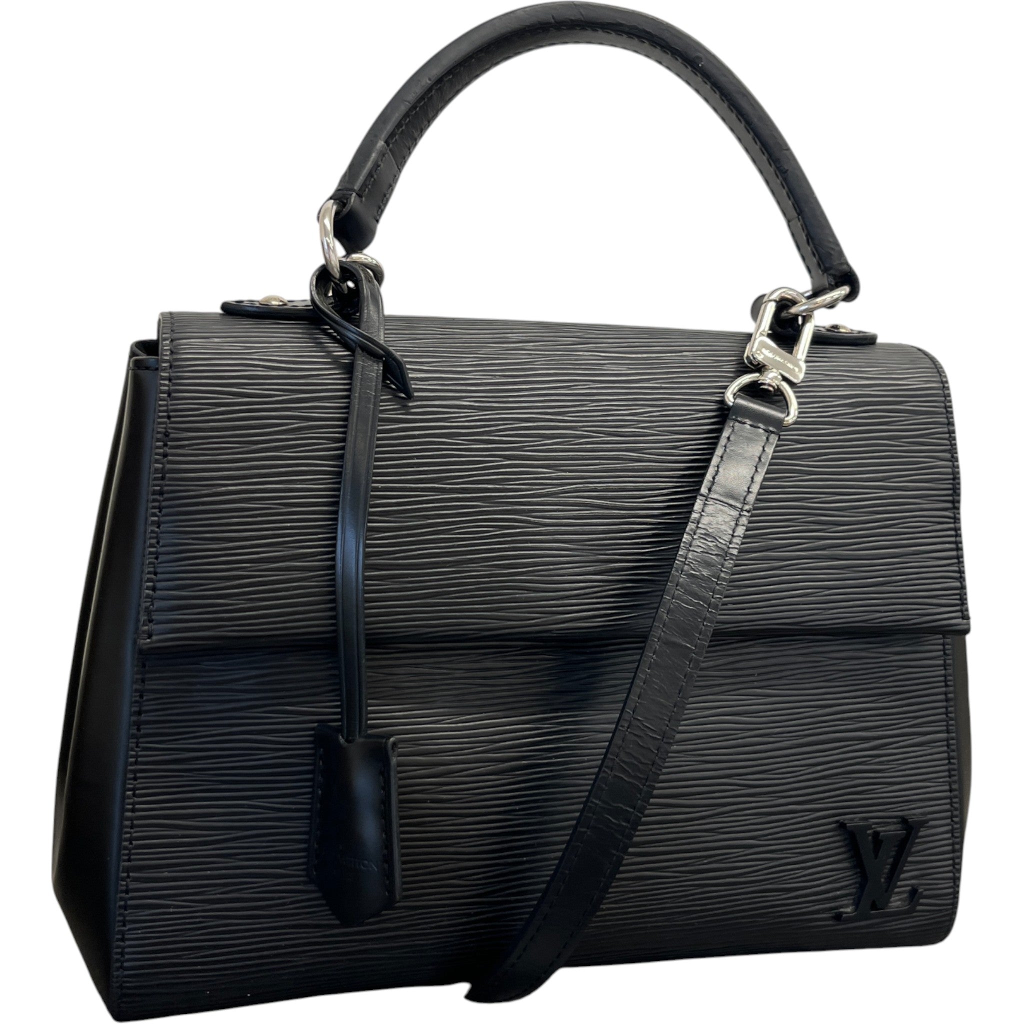 Women's Epi Leather Cluny Bb Bag Black