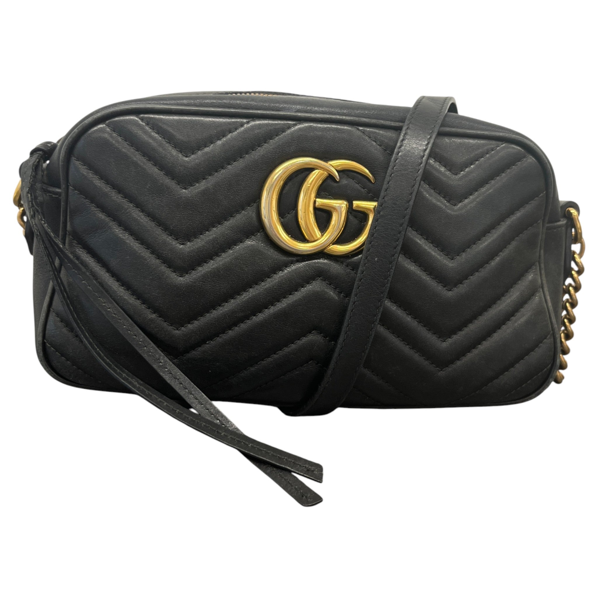 Women's Gg Marmont Camera Bag Black